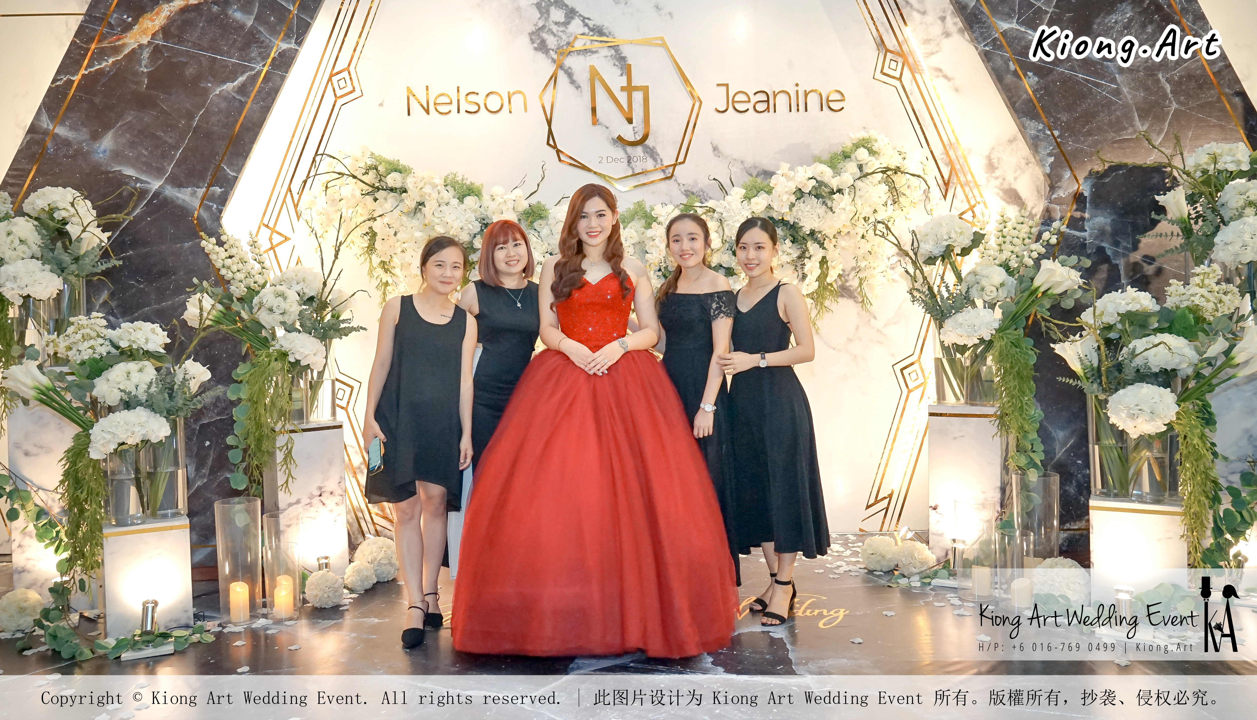 Malaysia Kuala Lumpur Wedding Event Kiong Art Wedding Deco Decoration One-stop Wedding Planning of Nelson and Jeanine Wedding 陈永馨 中国好声音 A11-A04-24