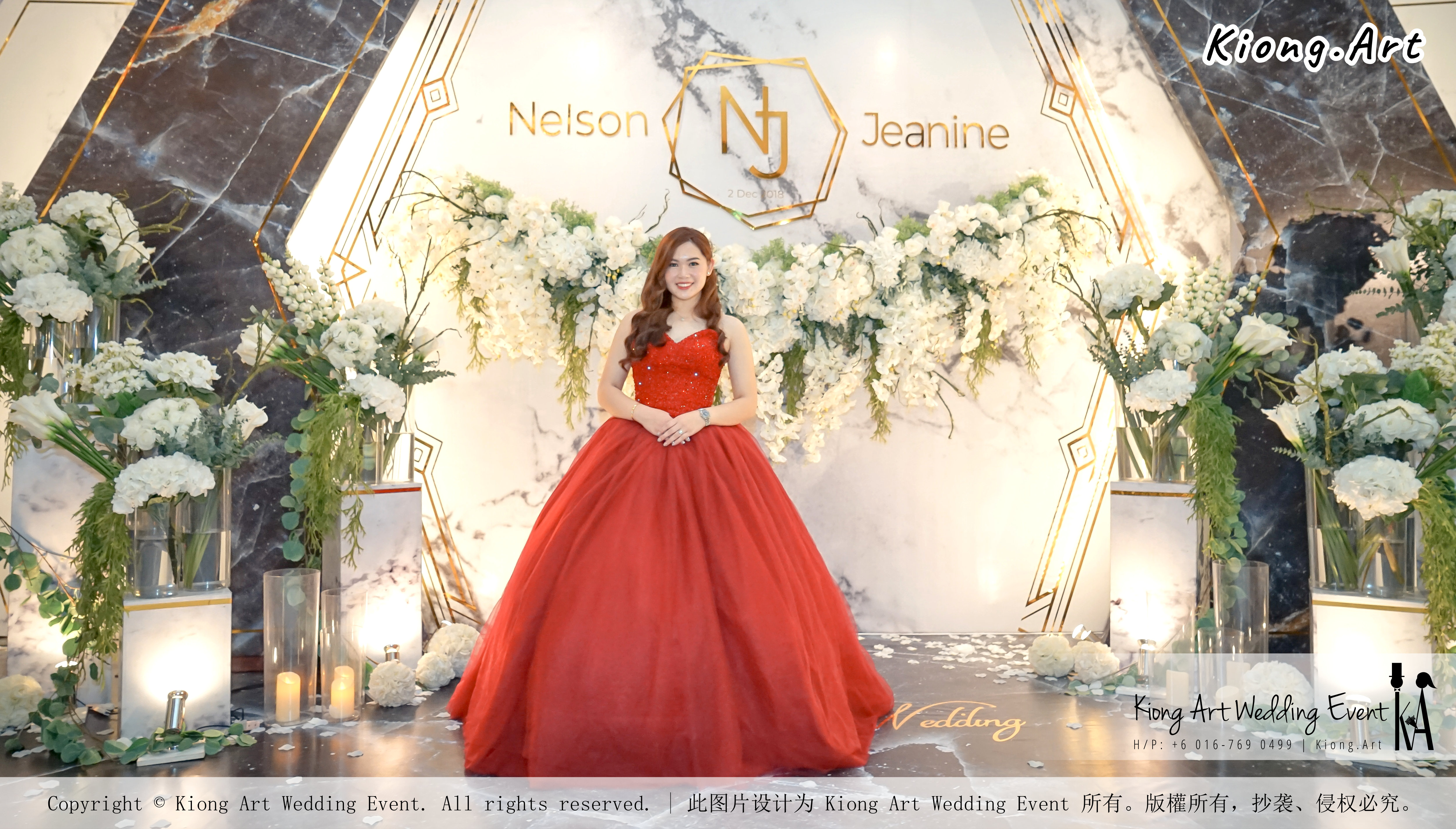 Malaysia Kuala Lumpur Wedding Event Kiong Art Wedding Deco Decoration One-stop Wedding Planning of Nelson and Jeanine Wedding 陈永馨 中国好声音 A11-A04-26