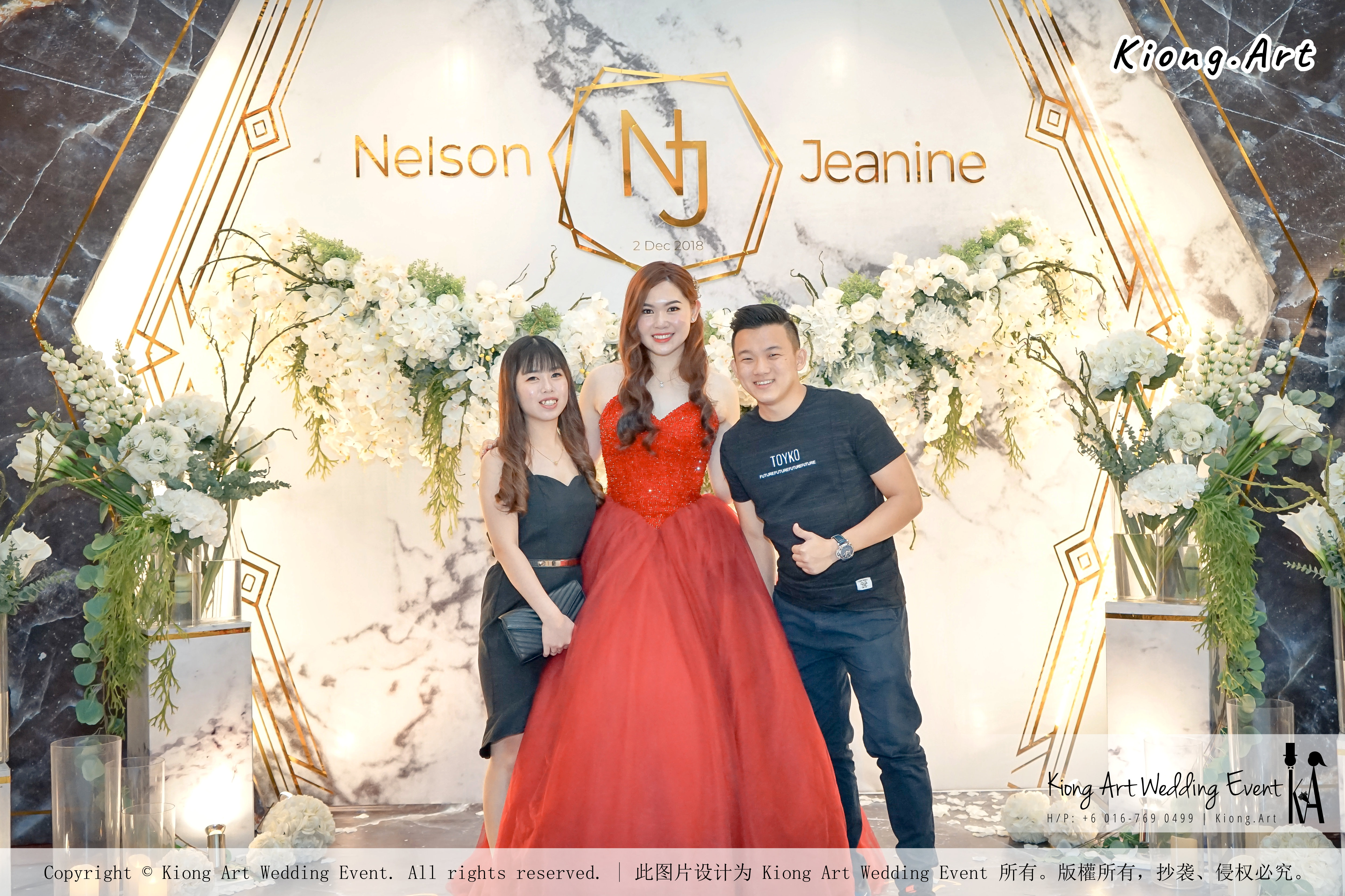 Malaysia Kuala Lumpur Wedding Event Kiong Art Wedding Deco Decoration One-stop Wedding Planning of Nelson and Jeanine Wedding 陈永馨 中国好声音 A11-A04-28