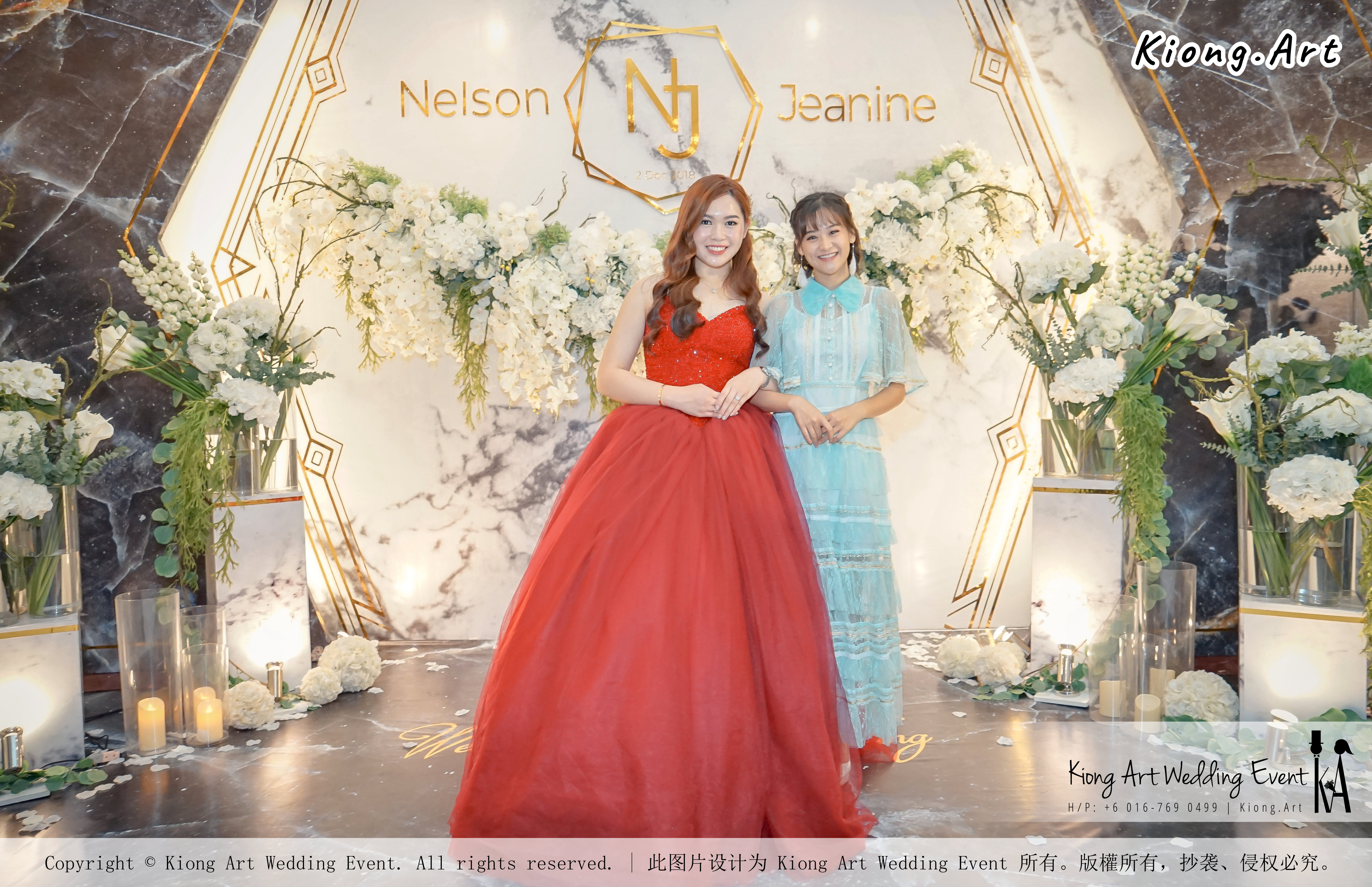 Malaysia Kuala Lumpur Wedding Event Kiong Art Wedding Deco Decoration One-stop Wedding Planning of Nelson and Jeanine Wedding 陈永馨 中国好声音 A11-A05-12