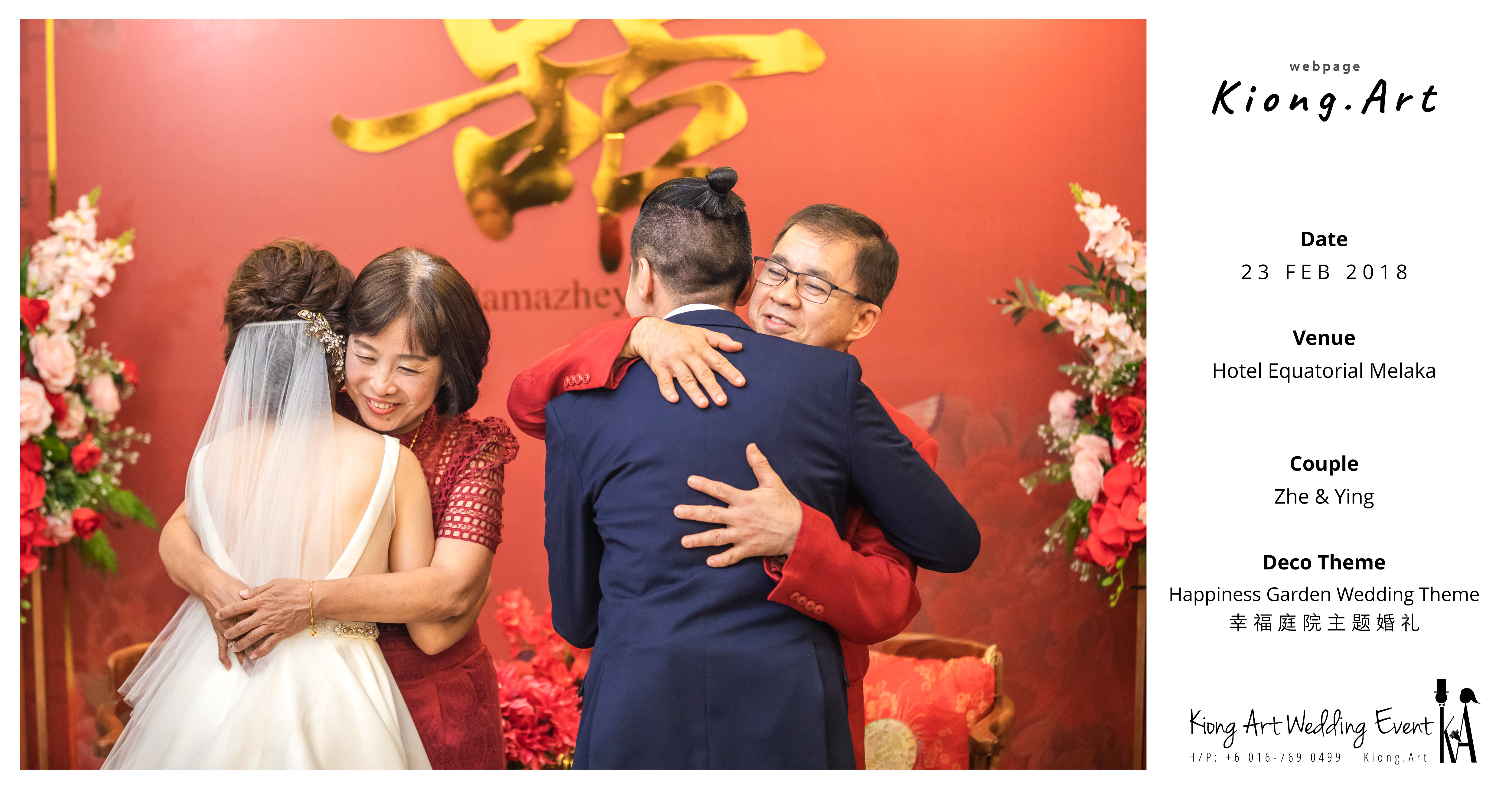 Malaysia Kuala Lumpur Wedding Decoration Kiong Art Wedding Deco One-stop Wedding Planning Selangor of Zhe and Ying Wedding at Hotel Equatorial Melaka A12-A00-03