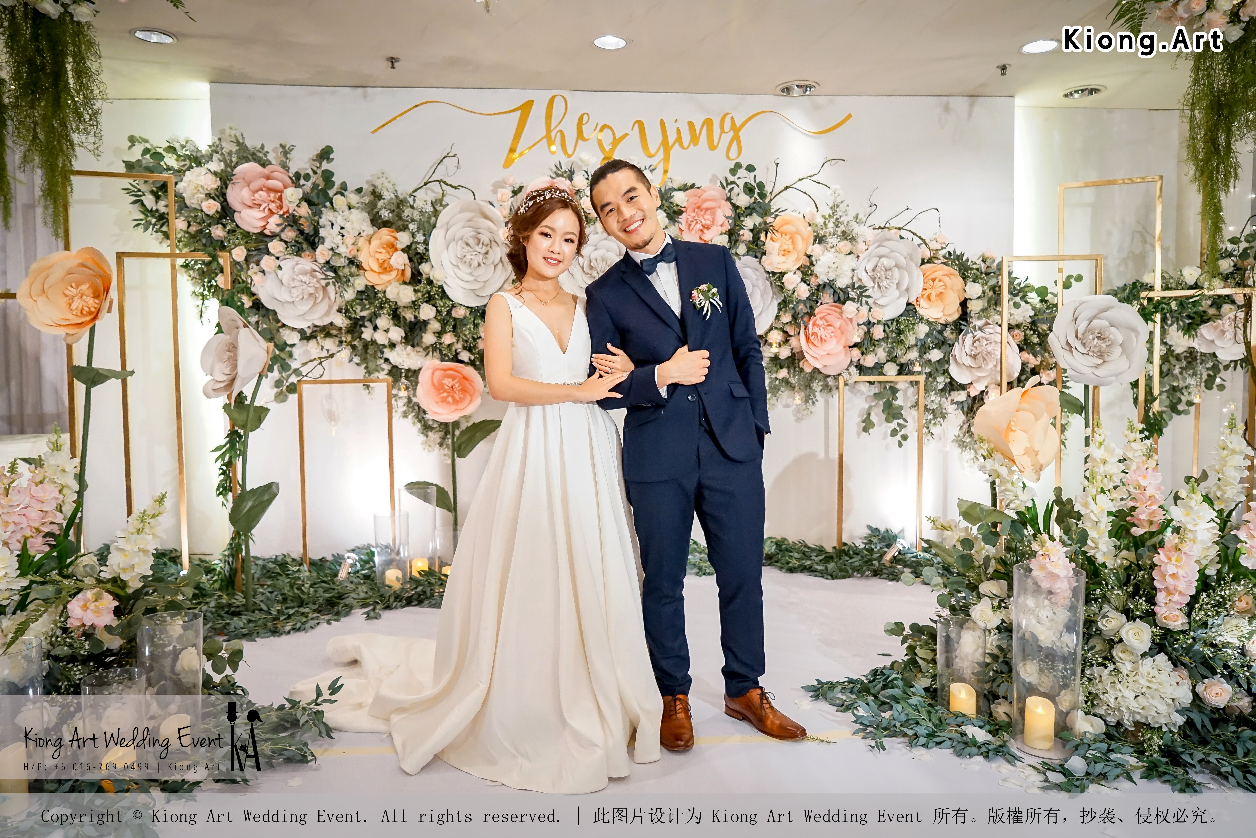 Malaysia Kuala Lumpur Wedding Decoration Kiong Art Wedding Deco One-stop Wedding Planning Selangor of Zhe and Ying Wedding at Hotel Equatorial Melaka A12-A01-29