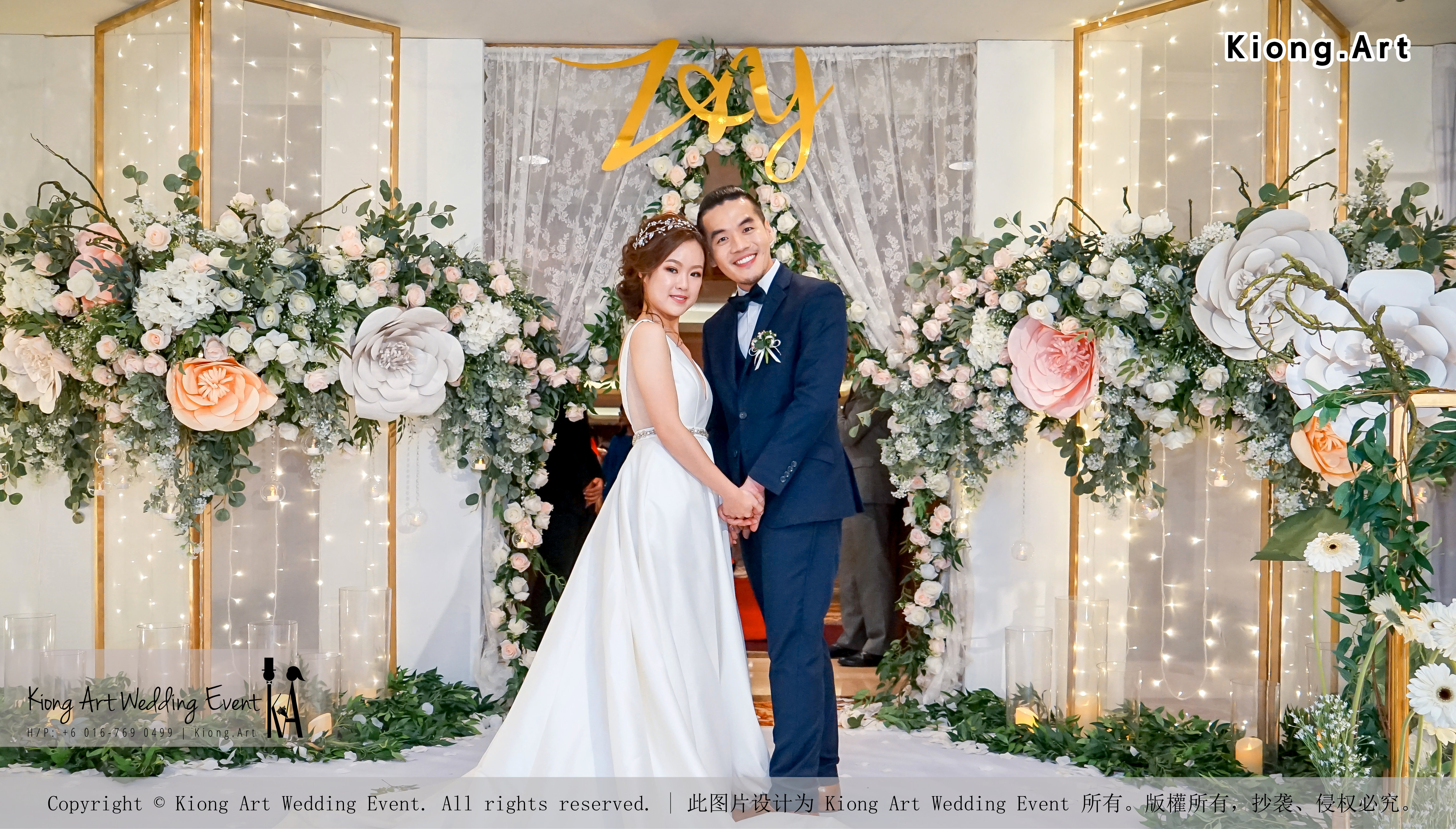 Malaysia Kuala Lumpur Wedding Decoration Kiong Art Wedding Deco One-stop Wedding Planning Selangor of Zhe and Ying Wedding at Hotel Equatorial Melaka A12-A01-36