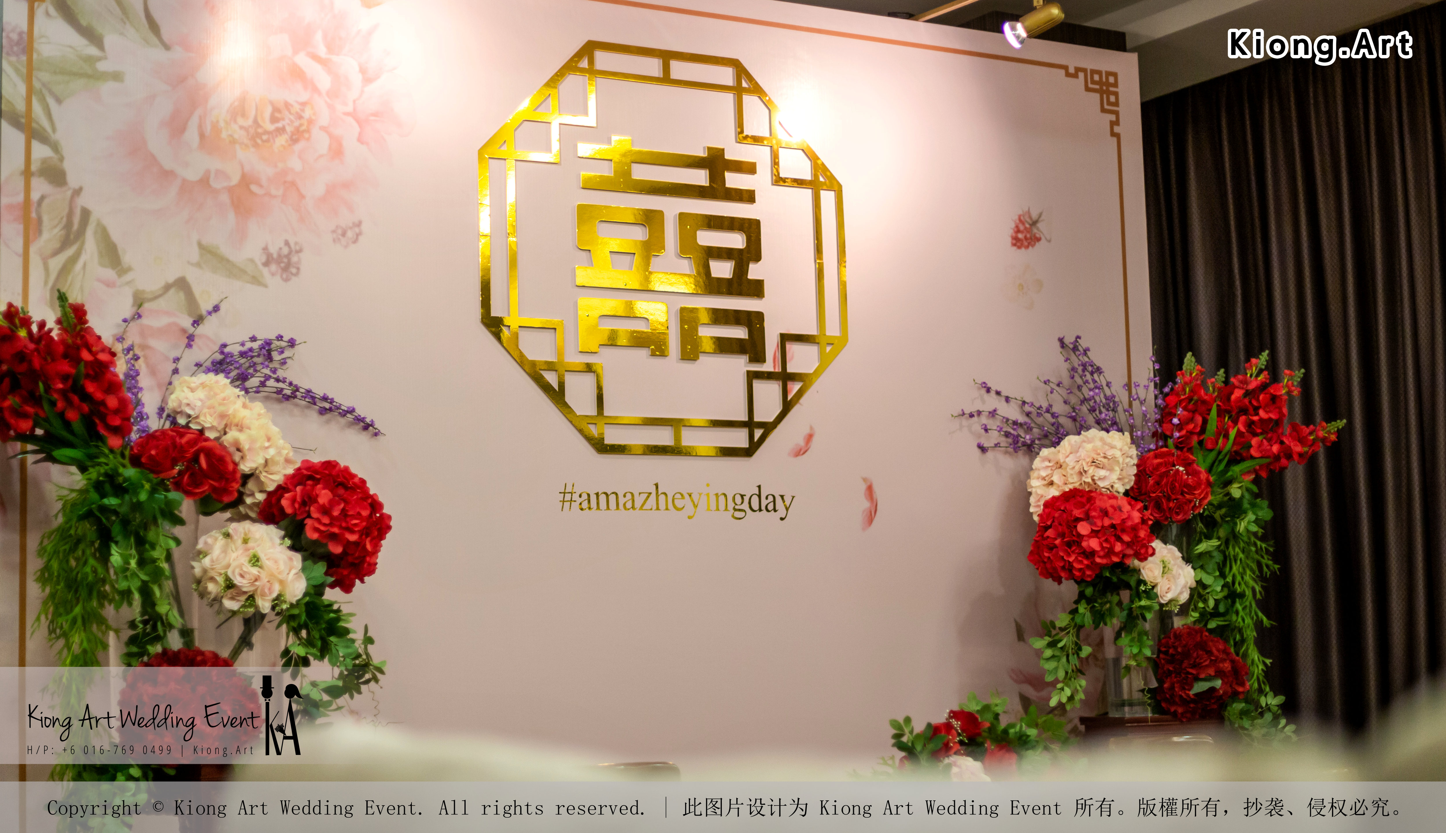 Malaysia Kuala Lumpur Wedding Decoration Kiong Art Wedding Deco One-stop Wedding Planning Selangor of Zhe and Ying Wedding at Hotel Equatorial Melaka A12-B01-01