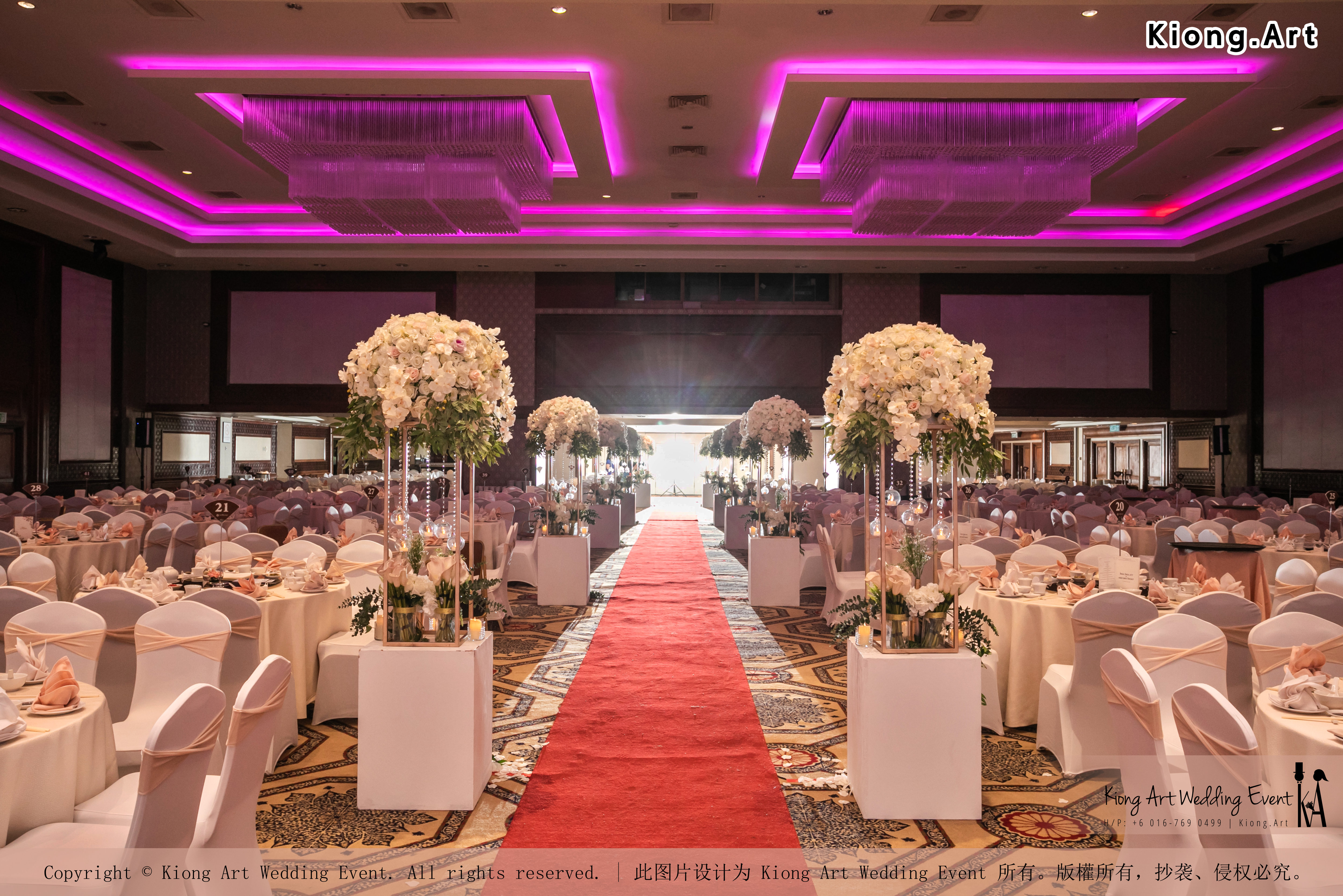 Malaysia Kuala Lumpur Wedding Decoration Kiong Art Wedding Deco One-stop Wedding Planning Selangor of Zhe and Ying Wedding at Hotel Equatorial Melaka A12-B01-06