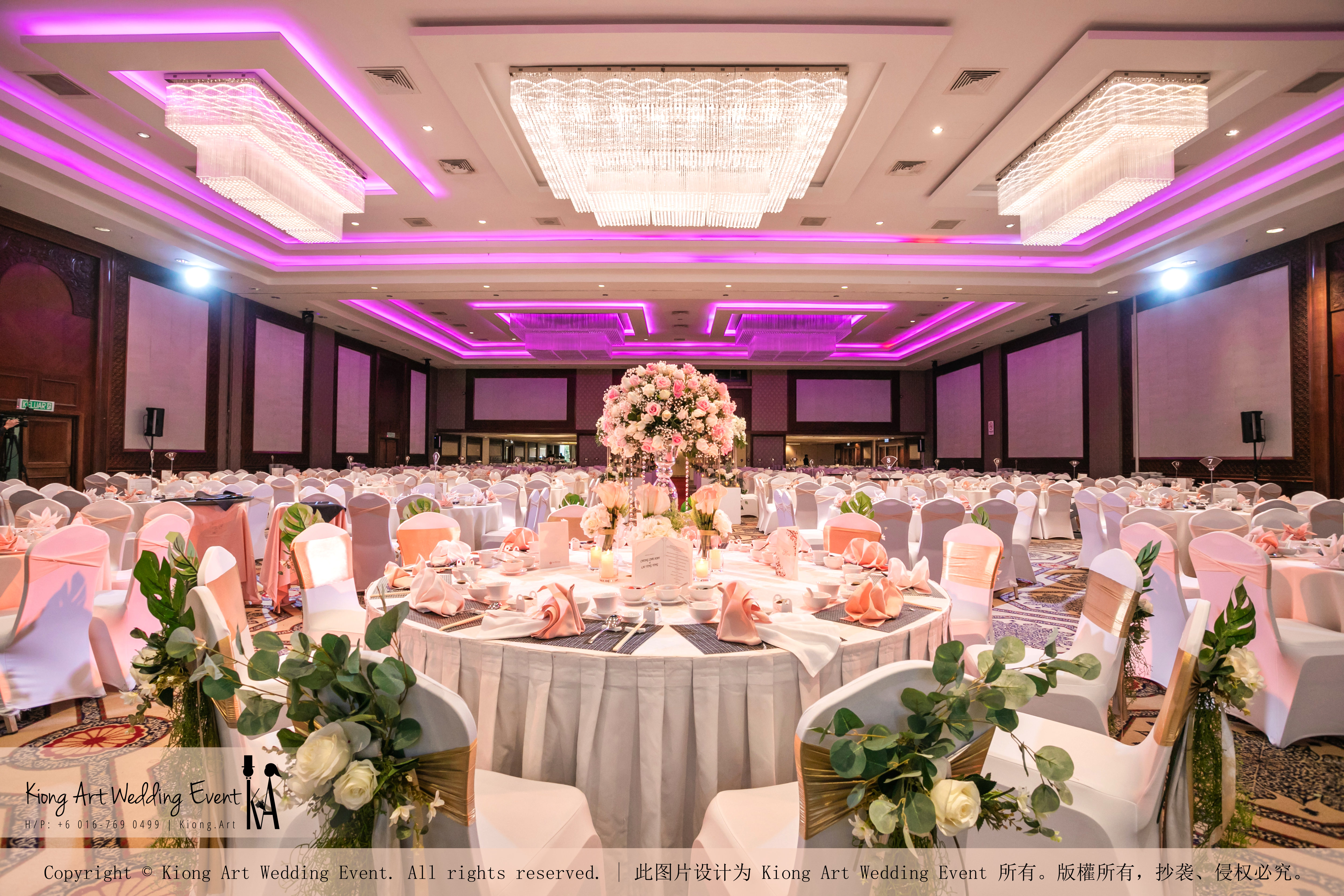 Malaysia Kuala Lumpur Wedding Decoration Kiong Art Wedding Deco One-stop Wedding Planning Selangor of Zhe and Ying Wedding at Hotel Equatorial Melaka A12-B01-09