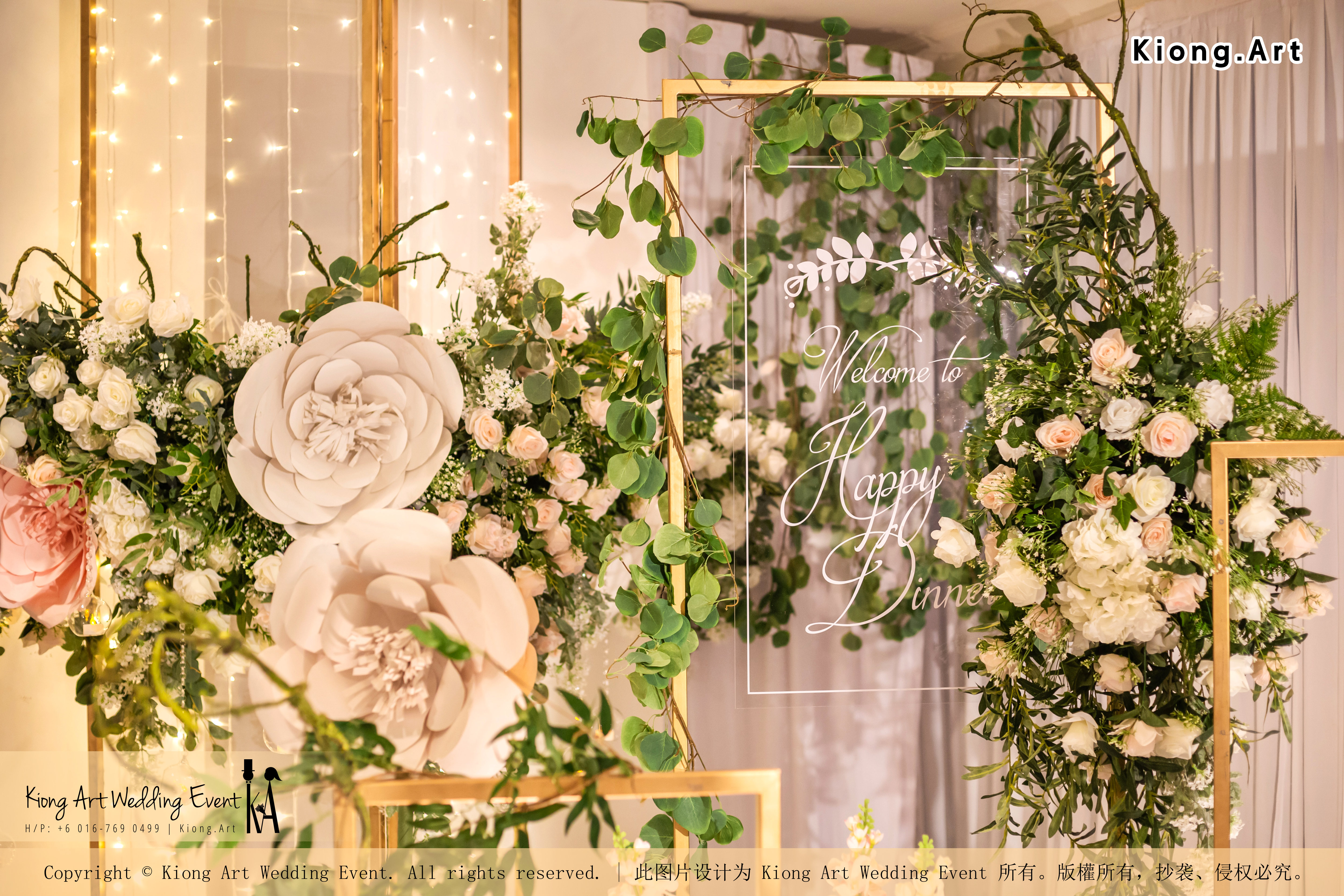Malaysia Kuala Lumpur Wedding Decoration Kiong Art Wedding Deco One-stop Wedding Planning Selangor of Zhe and Ying Wedding at Hotel Equatorial Melaka A12-C01-08