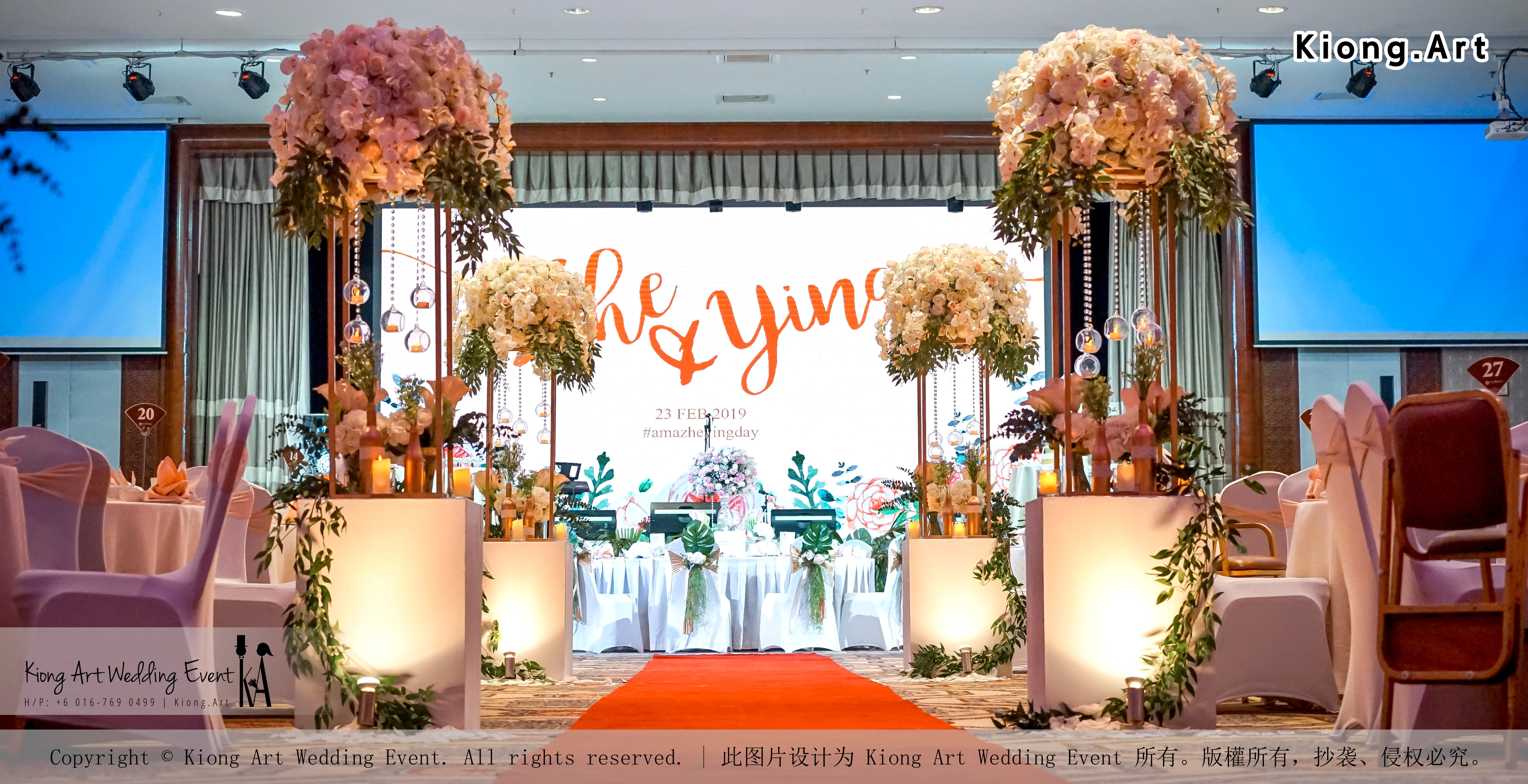 Malaysia Kuala Lumpur Wedding Decoration Kiong Art Wedding Deco One-stop Wedding Planning Selangor of Zhe and Ying Wedding at Hotel Equatorial Melaka A12-D01-03