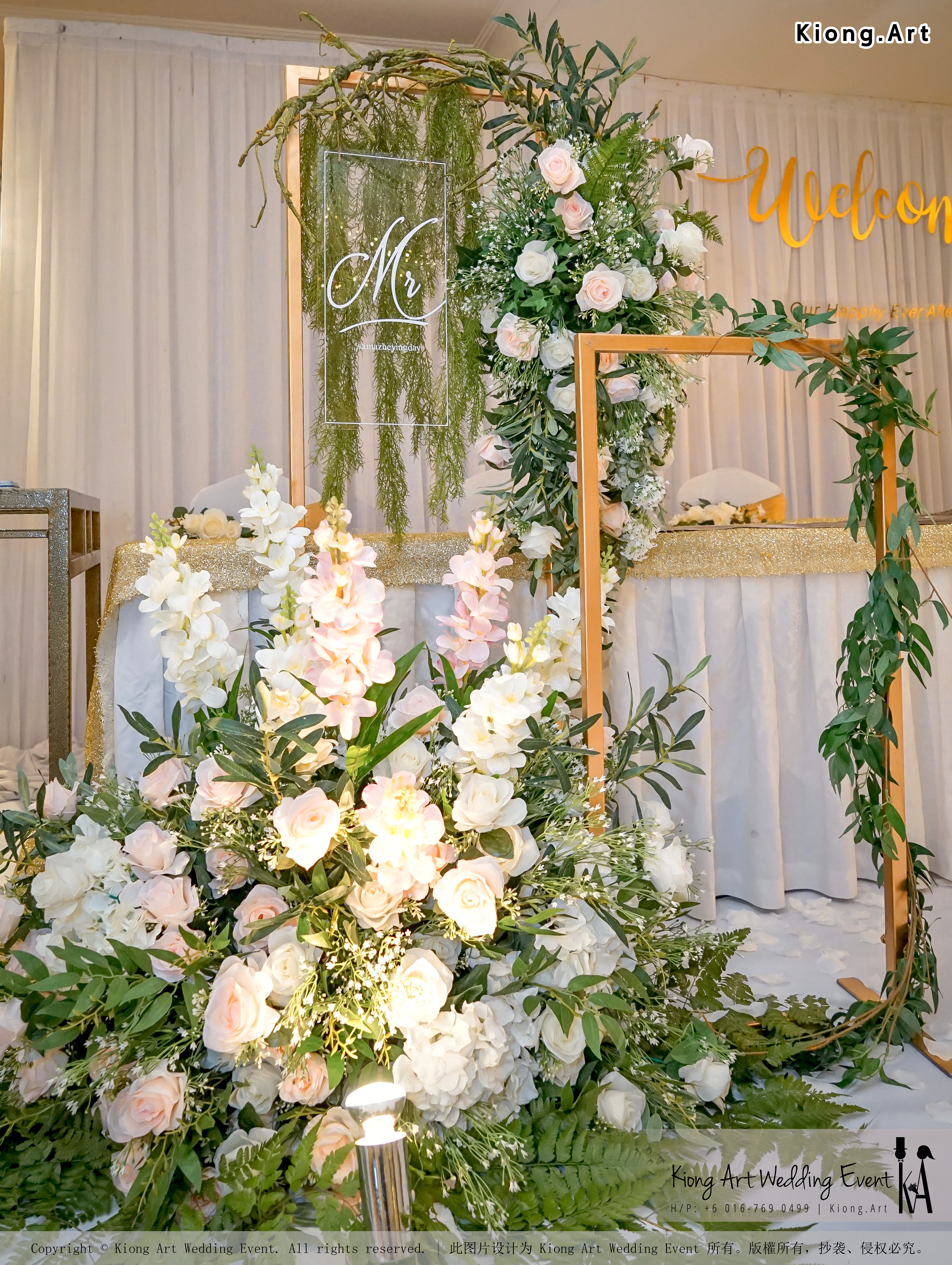 Malaysia Kuala Lumpur Wedding Decoration Kiong Art Wedding Deco One-stop Wedding Planning Selangor of Zhe and Ying Wedding at Hotel Equatorial Melaka A12-E01-14