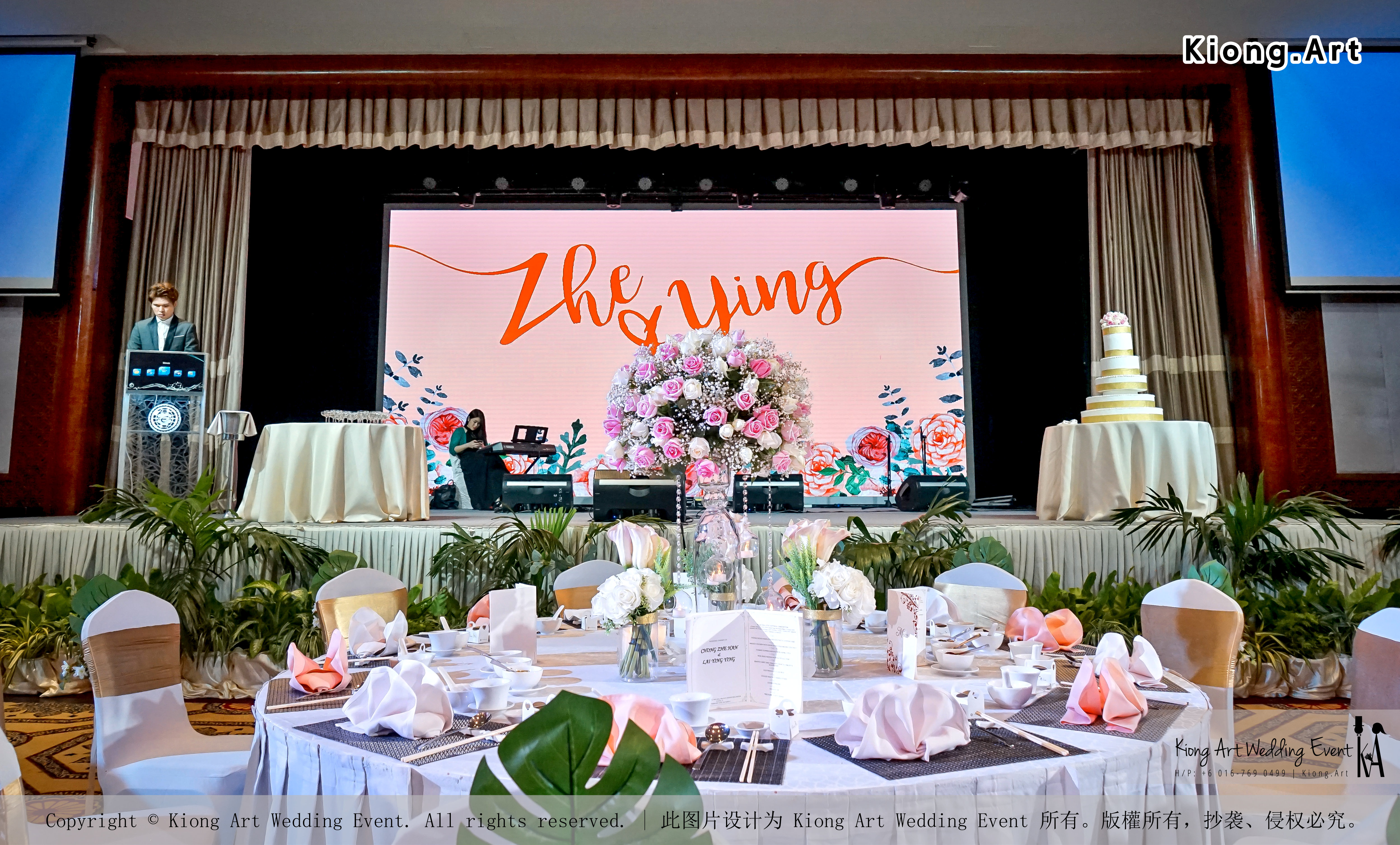 Malaysia Kuala Lumpur Wedding Decoration Kiong Art Wedding Deco One-stop Wedding Planning Selangor of Zhe and Ying Wedding at Hotel Equatorial Melaka A12-E01-18