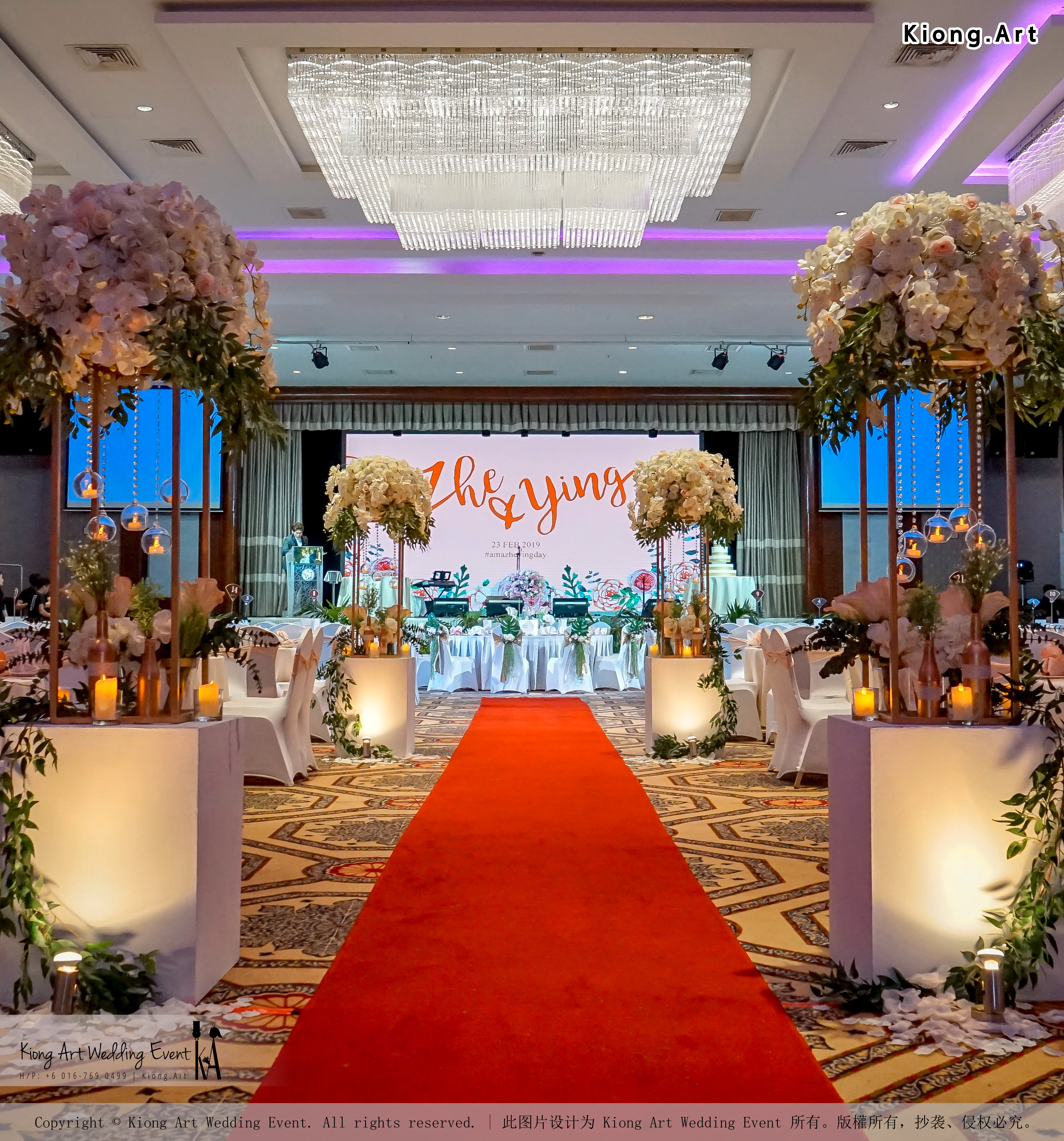 Malaysia Kuala Lumpur Wedding Decoration Kiong Art Wedding Deco One-stop Wedding Planning Selangor of Zhe and Ying Wedding at Hotel Equatorial Melaka A12-E01-24