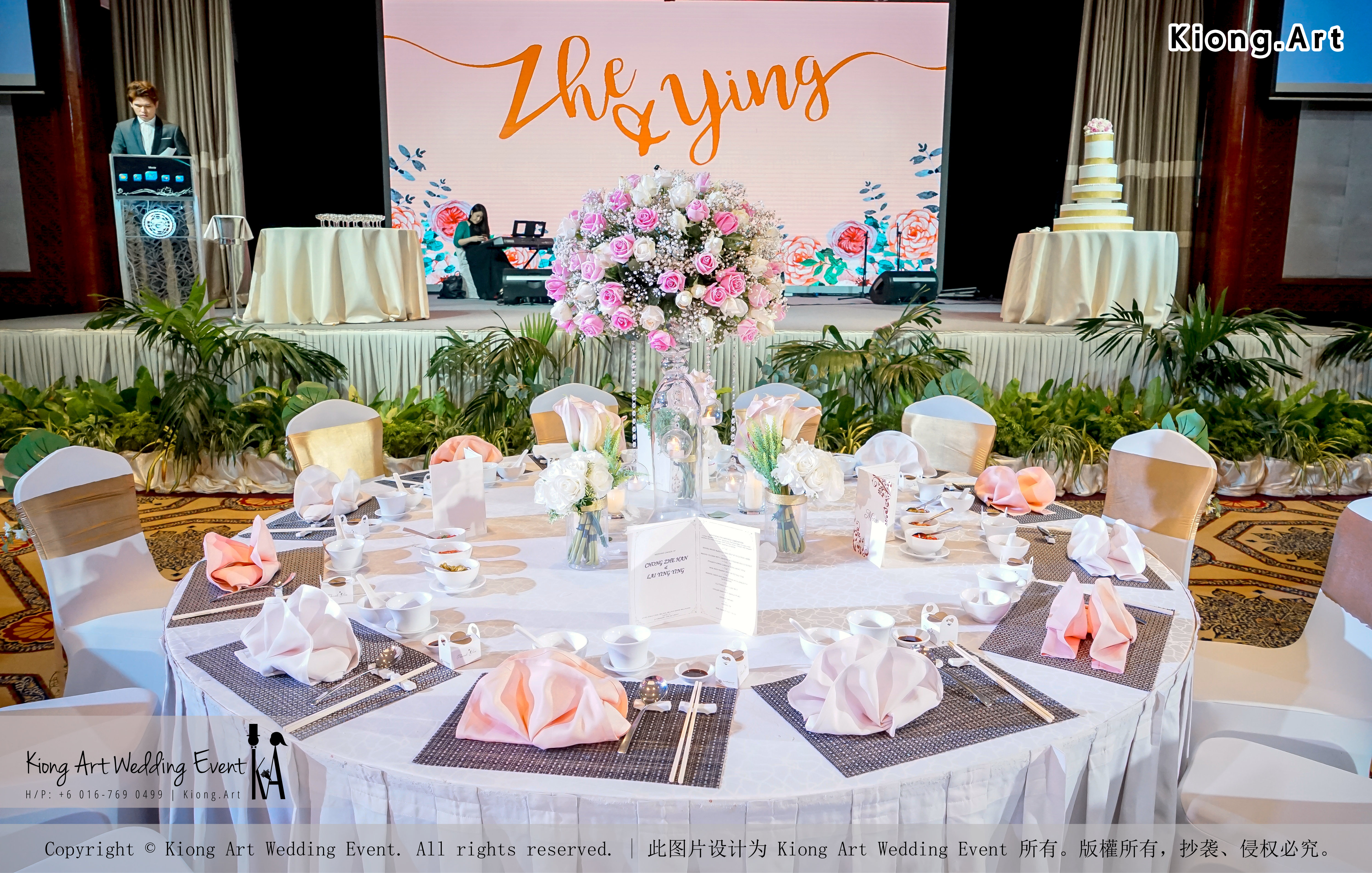 Malaysia Kuala Lumpur Wedding Decoration Kiong Art Wedding Deco One-stop Wedding Planning Selangor of Zhe and Ying Wedding at Hotel Equatorial Melaka A12-E01-25