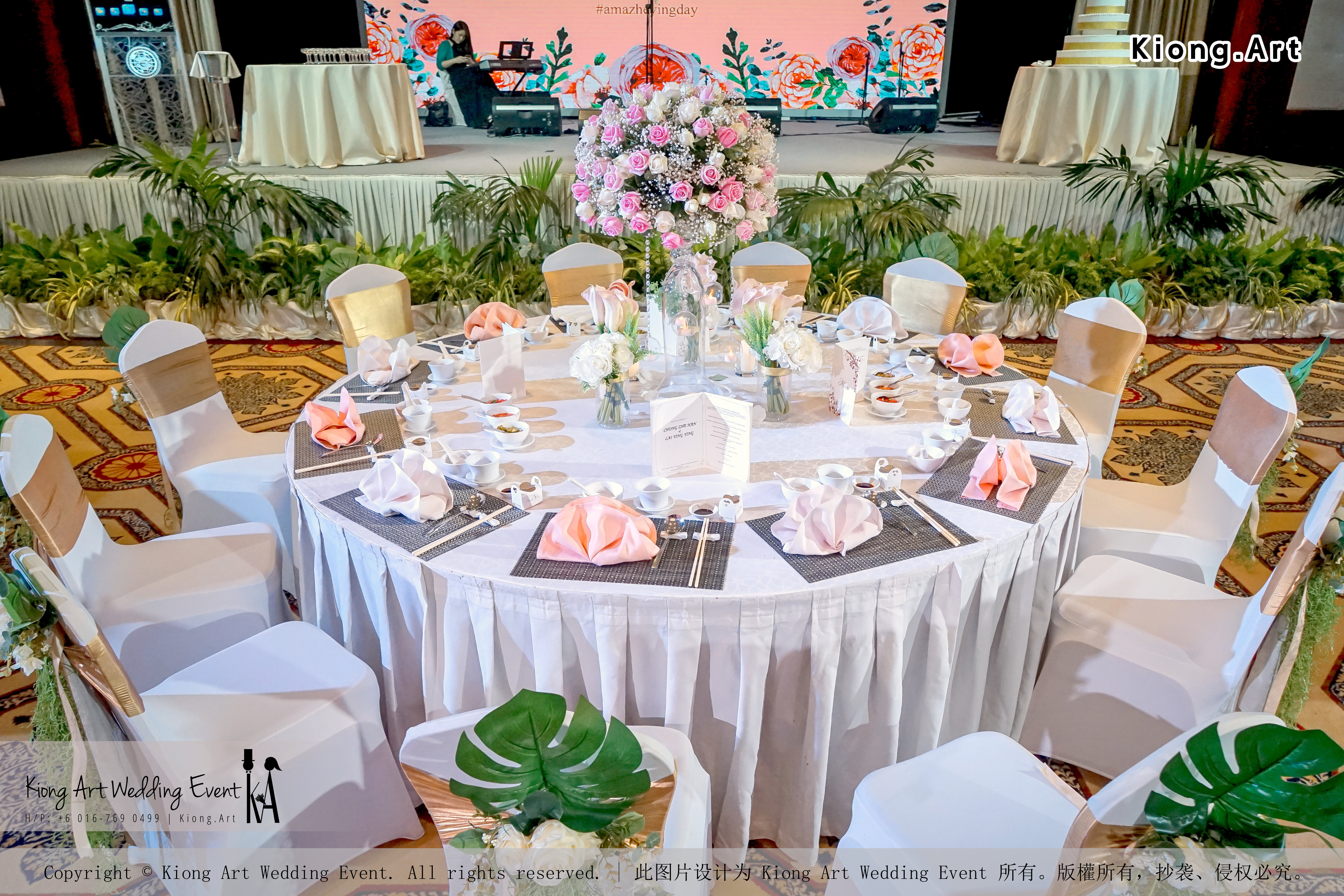 Malaysia Kuala Lumpur Wedding Decoration Kiong Art Wedding Deco One-stop Wedding Planning Selangor of Zhe and Ying Wedding at Hotel Equatorial Melaka A12-E01-26