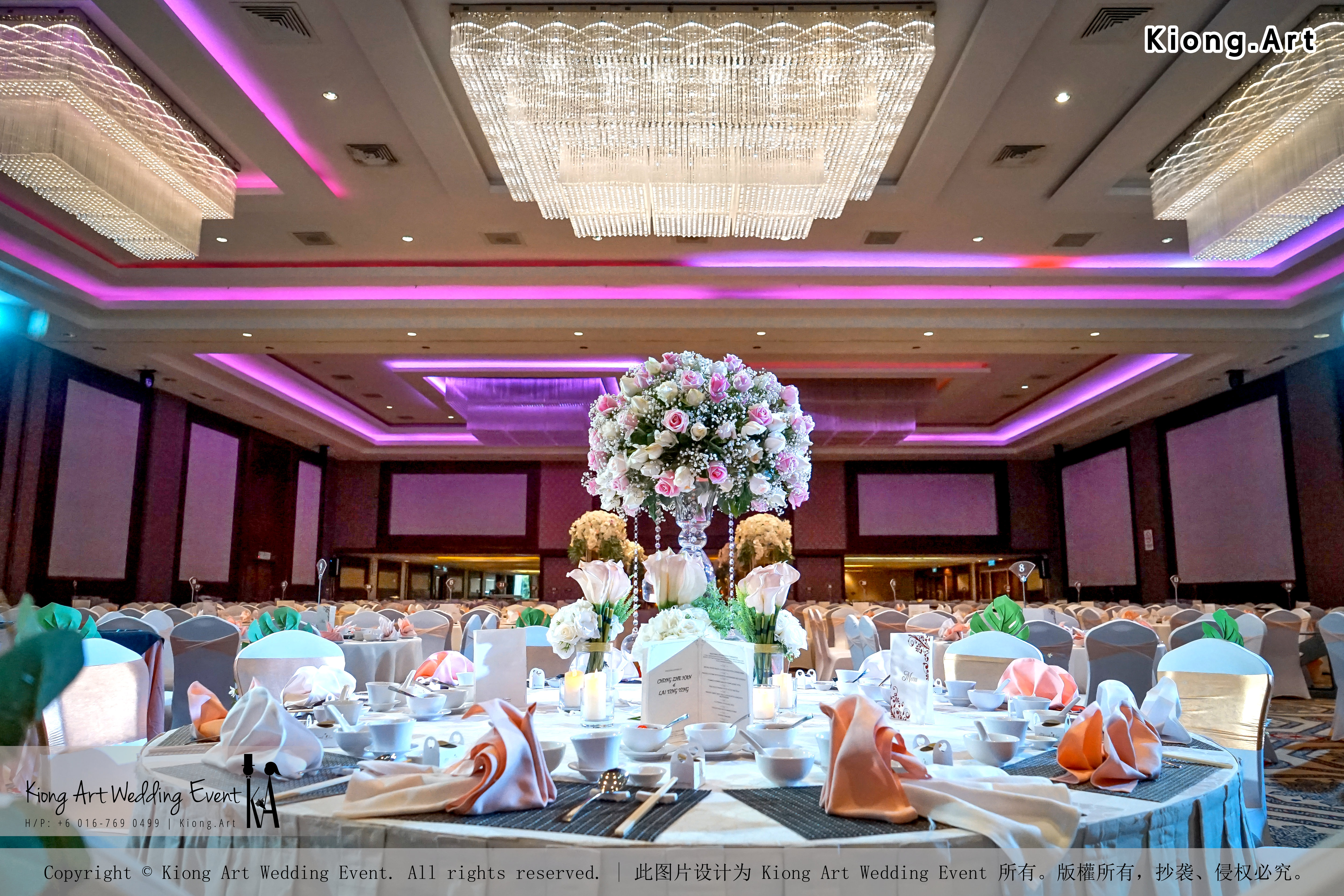 Malaysia Kuala Lumpur Wedding Decoration Kiong Art Wedding Deco One-stop Wedding Planning Selangor of Zhe and Ying Wedding at Hotel Equatorial Melaka A12-E01-30