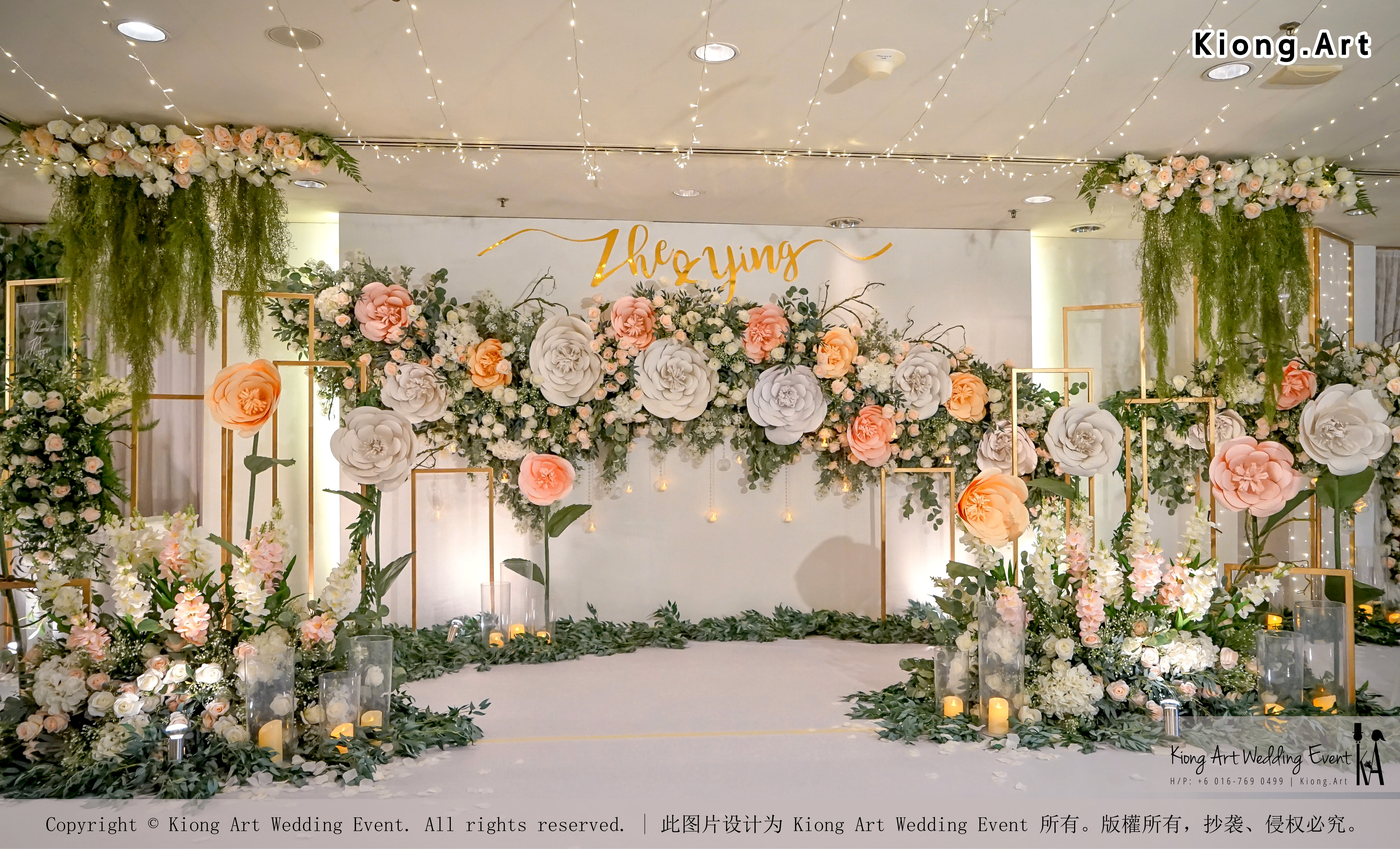 Malaysia Kuala Lumpur Wedding Decoration Kiong Art Wedding Deco One-stop Wedding Planning Selangor of Zhe and Ying Wedding at Hotel Equatorial Melaka A12-F01-01