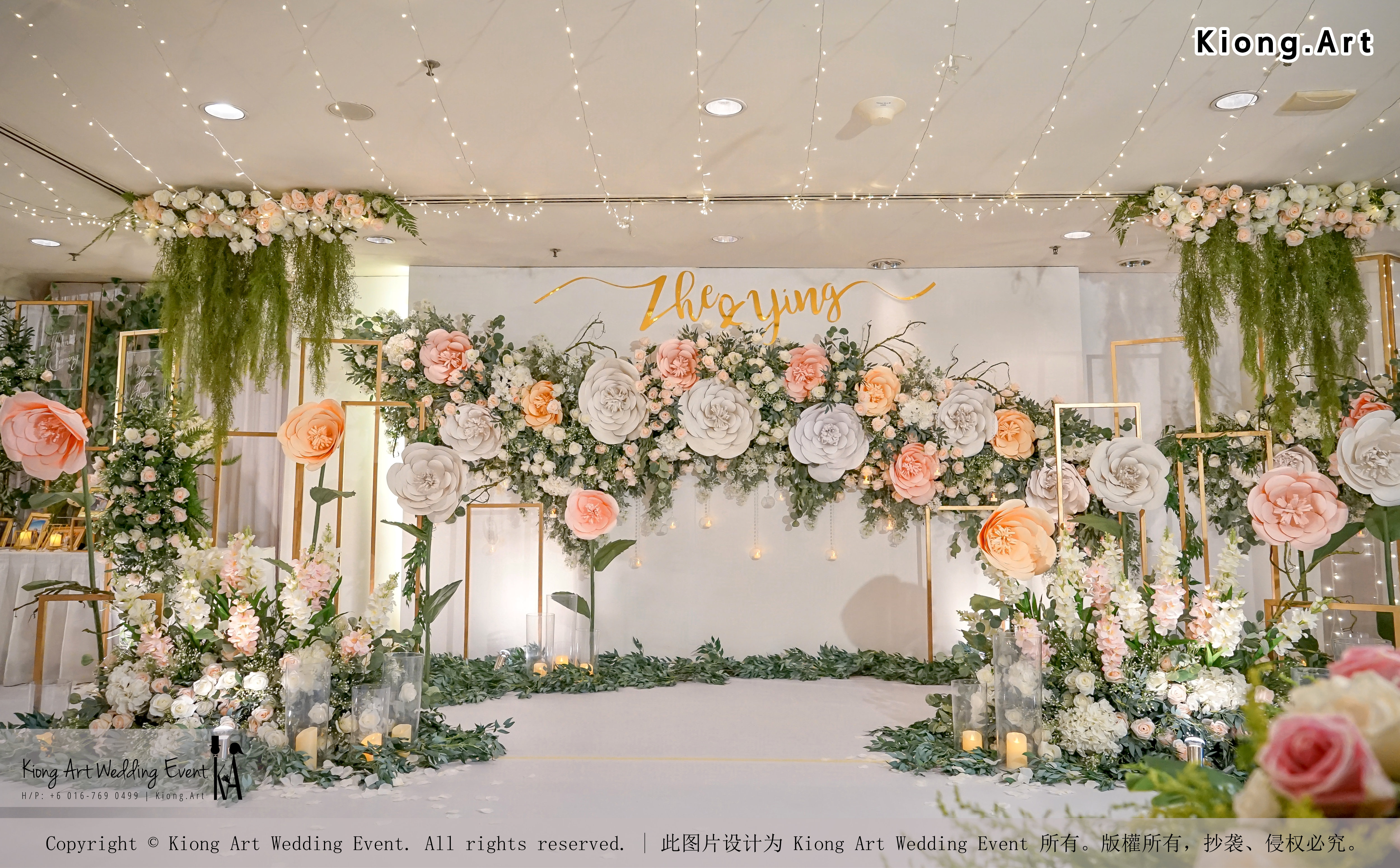 Malaysia Kuala Lumpur Wedding Decoration Kiong Art Wedding Deco One-stop Wedding Planning Selangor of Zhe and Ying Wedding at Hotel Equatorial Melaka A12-F01-02