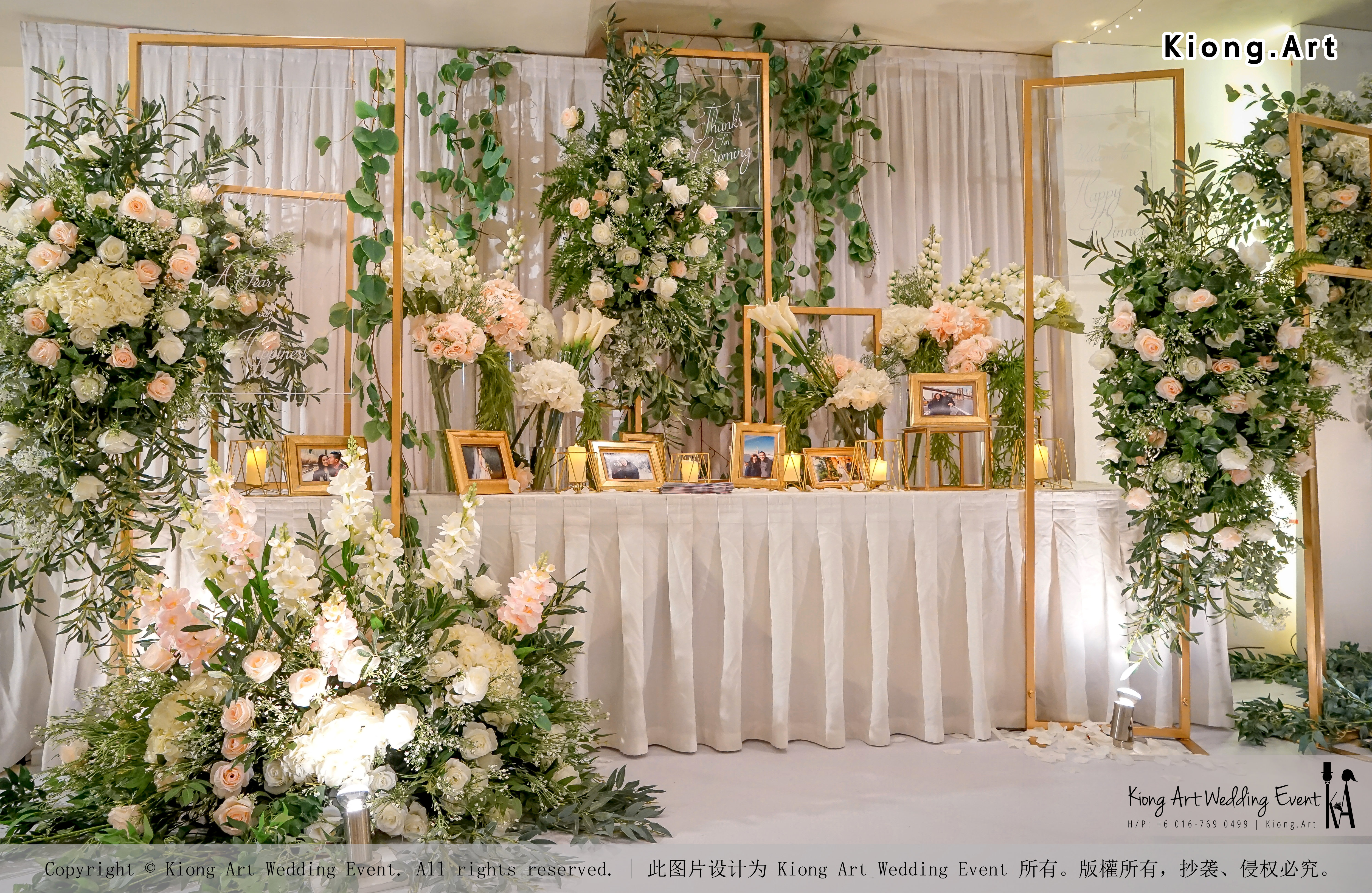 Malaysia Kuala Lumpur Wedding Decoration Kiong Art Wedding Deco One-stop Wedding Planning Selangor of Zhe and Ying Wedding at Hotel Equatorial Melaka A12-F01-05