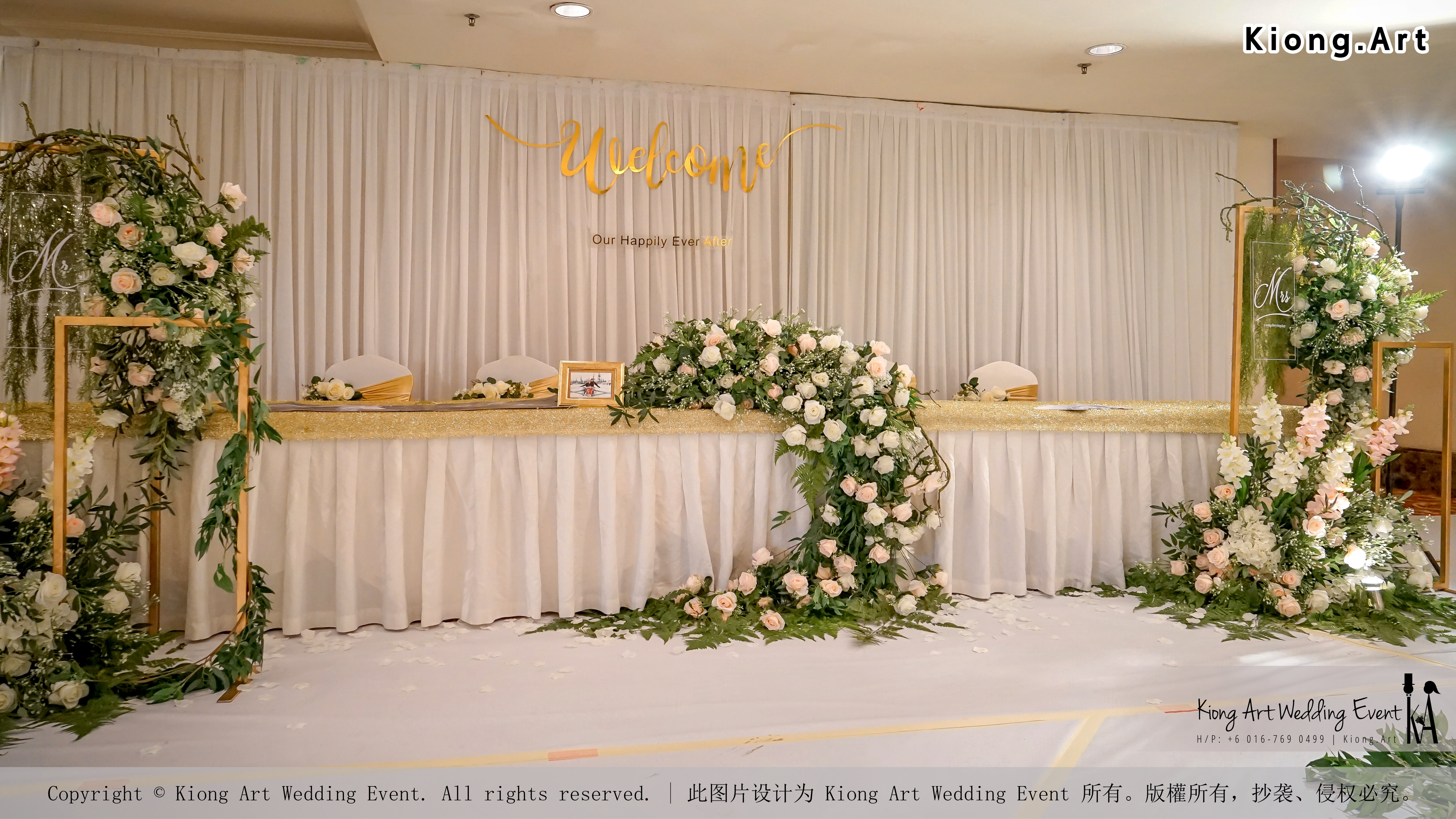 Malaysia Kuala Lumpur Wedding Decoration Kiong Art Wedding Deco One-stop Wedding Planning Selangor of Zhe and Ying Wedding at Hotel Equatorial Melaka A12-F01-06