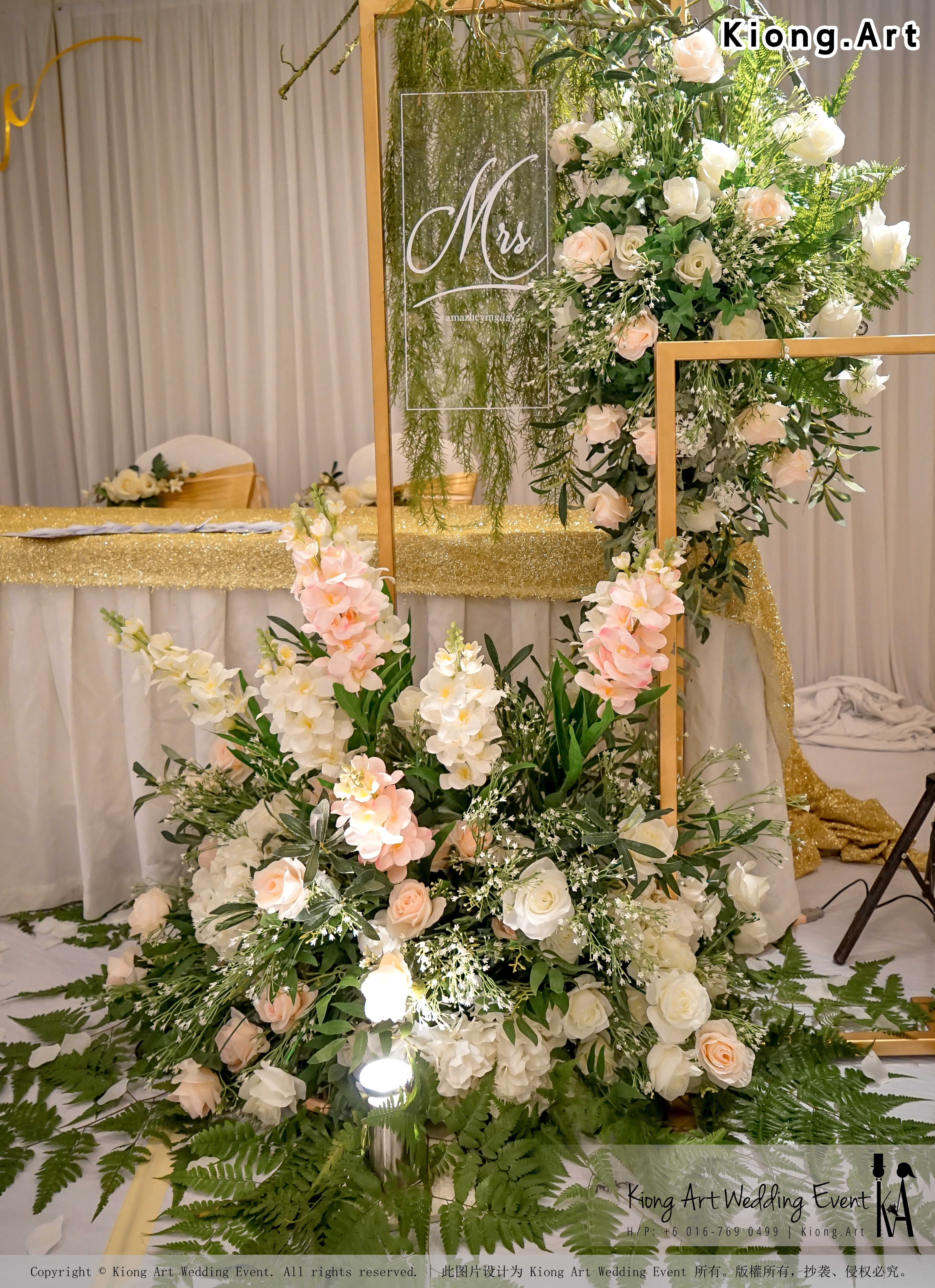 Malaysia Kuala Lumpur Wedding Decoration Kiong Art Wedding Deco One-stop Wedding Planning Selangor of Zhe and Ying Wedding at Hotel Equatorial Melaka A12-F01-07