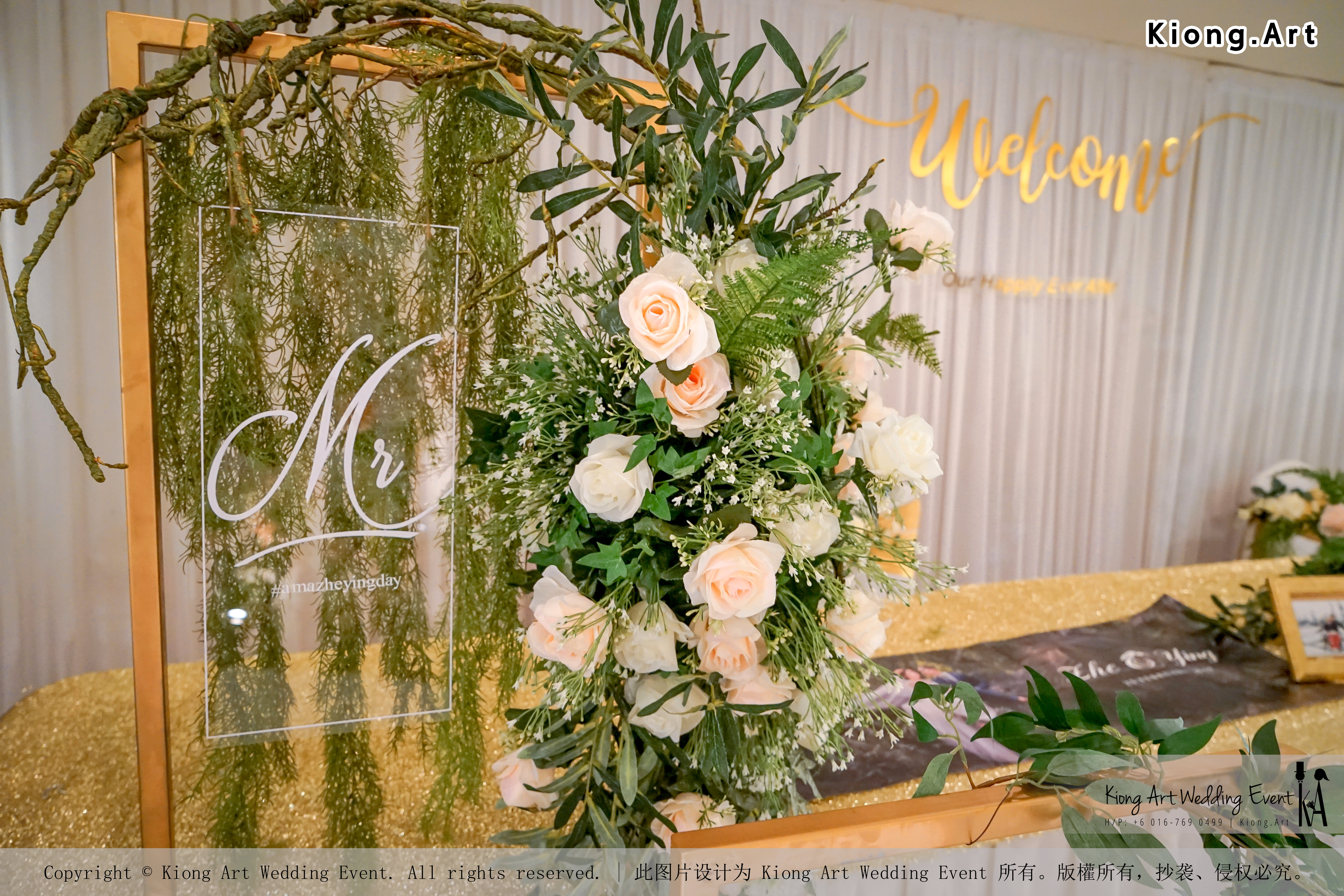 Malaysia Kuala Lumpur Wedding Decoration Kiong Art Wedding Deco One-stop Wedding Planning Selangor of Zhe and Ying Wedding at Hotel Equatorial Melaka A12-F01-09