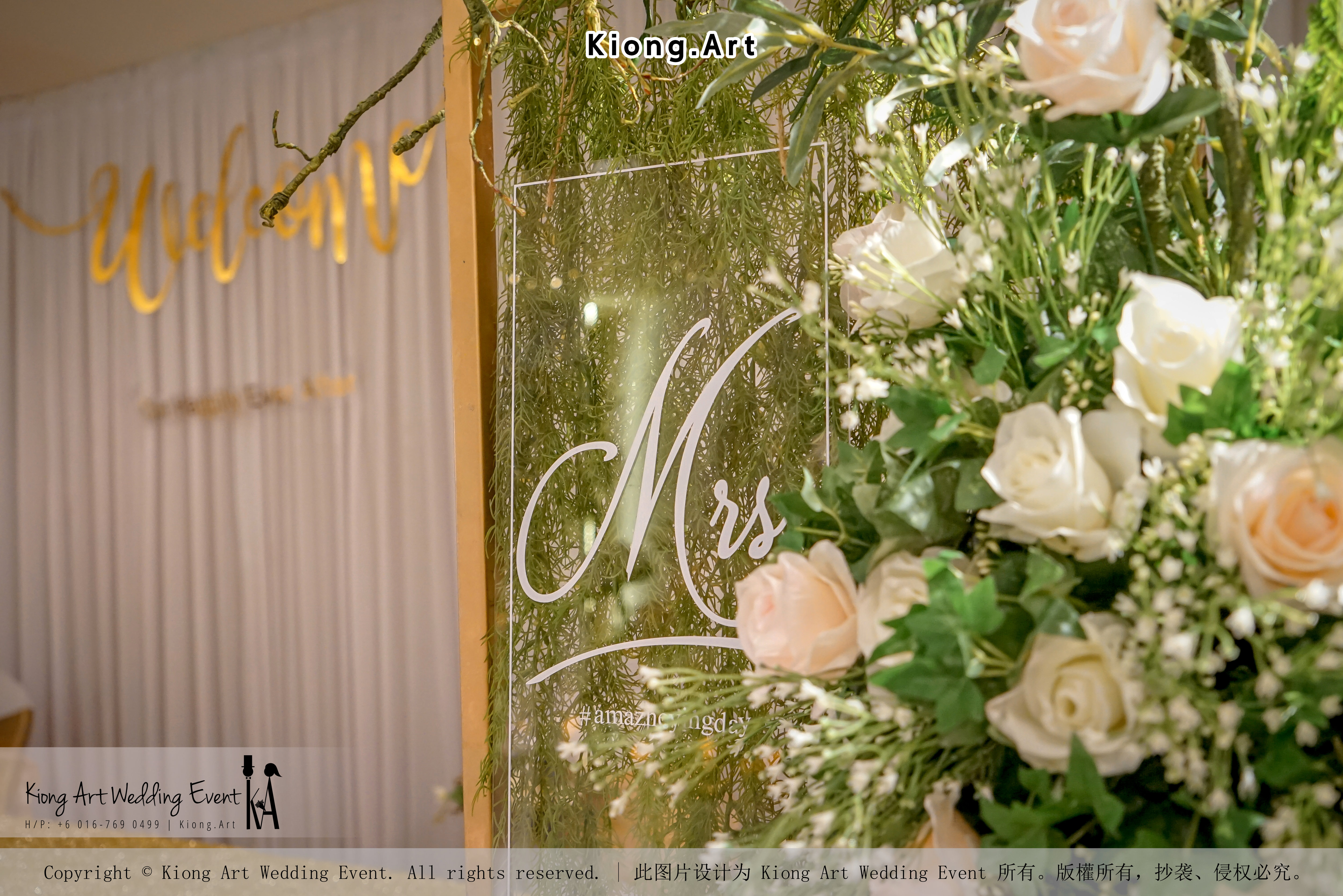 Malaysia Kuala Lumpur Wedding Decoration Kiong Art Wedding Deco One-stop Wedding Planning Selangor of Zhe and Ying Wedding at Hotel Equatorial Melaka A12-F01-10