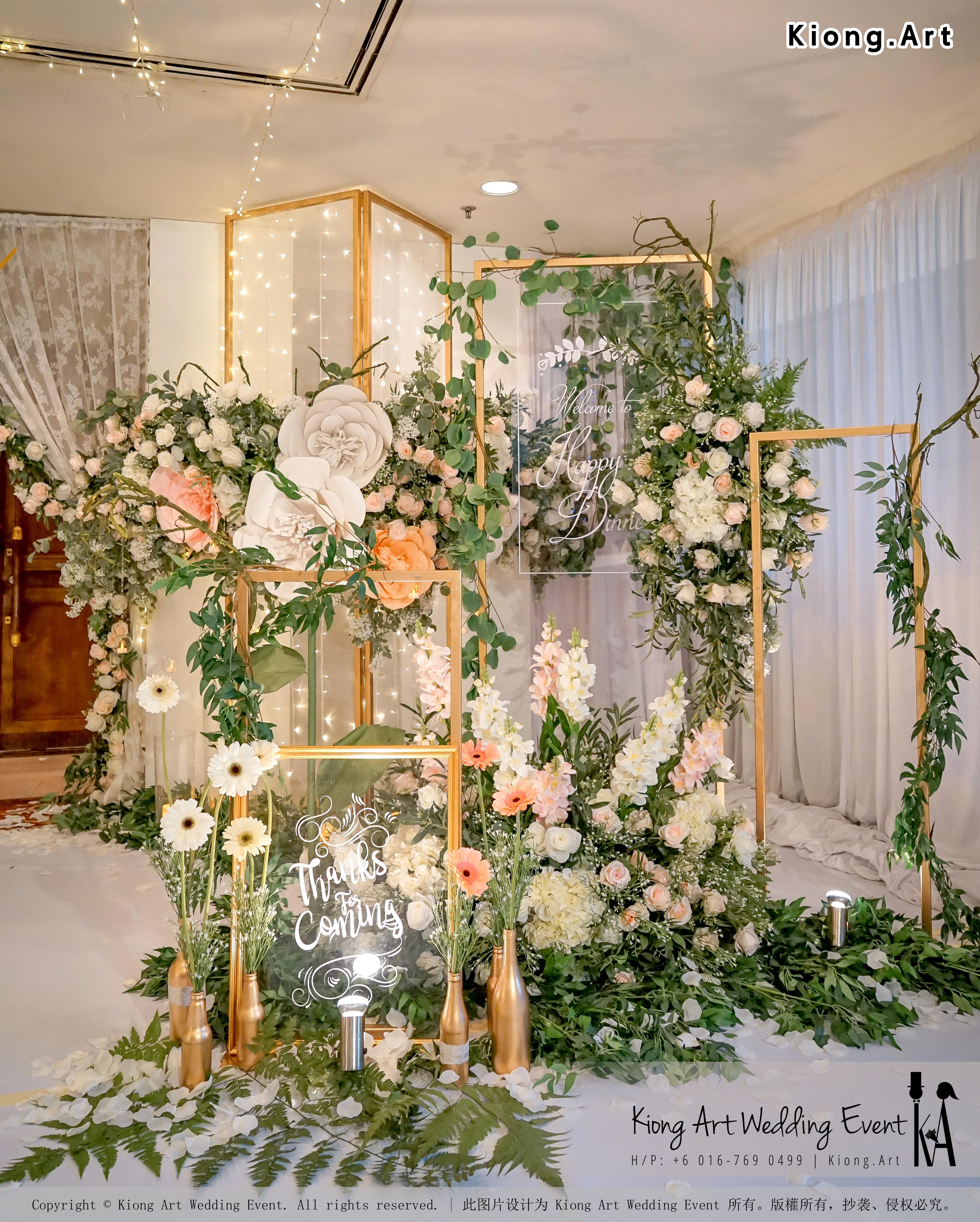 Malaysia Kuala Lumpur Wedding Decoration Kiong Art Wedding Deco One-stop Wedding Planning Selangor of Zhe and Ying Wedding at Hotel Equatorial Melaka A12-F01-11