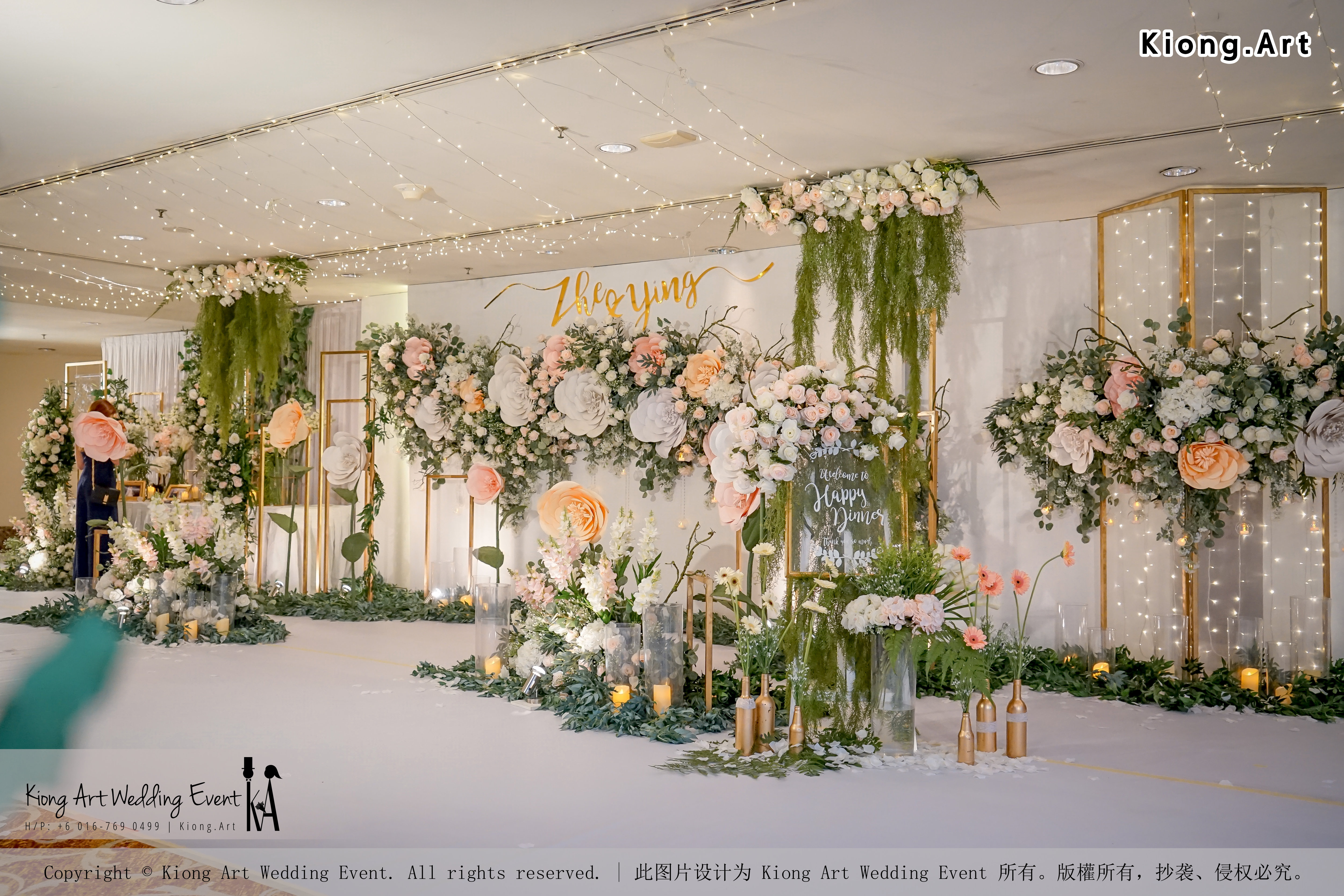Malaysia Kuala Lumpur Wedding Decoration Kiong Art Wedding Deco One-stop Wedding Planning Selangor of Zhe and Ying Wedding at Hotel Equatorial Melaka A12-F01-18