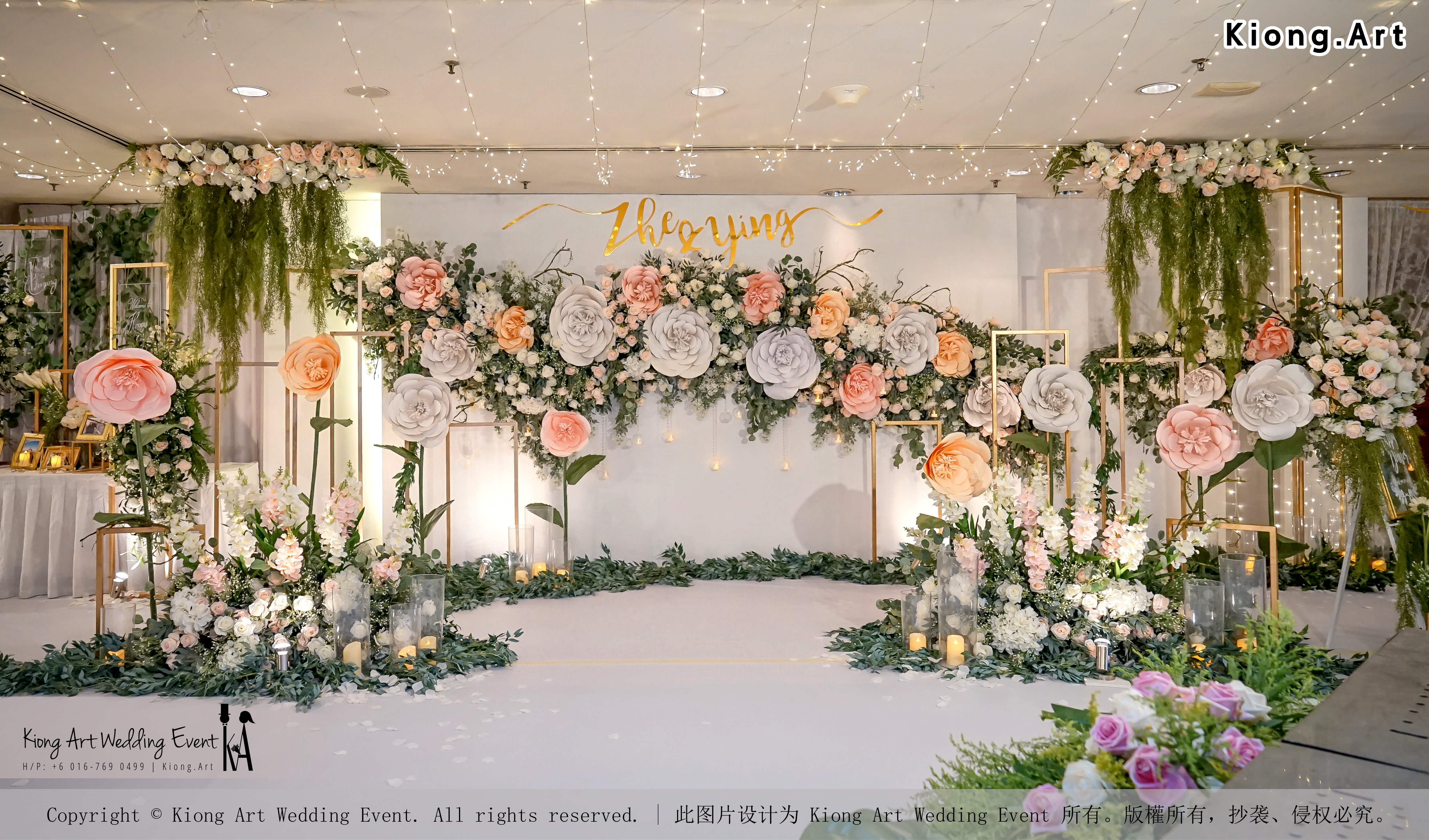 Malaysia Kuala Lumpur Wedding Decoration Kiong Art Wedding Deco One-stop Wedding Planning Selangor of Zhe and Ying Wedding at Hotel Equatorial Melaka A12-F01-22