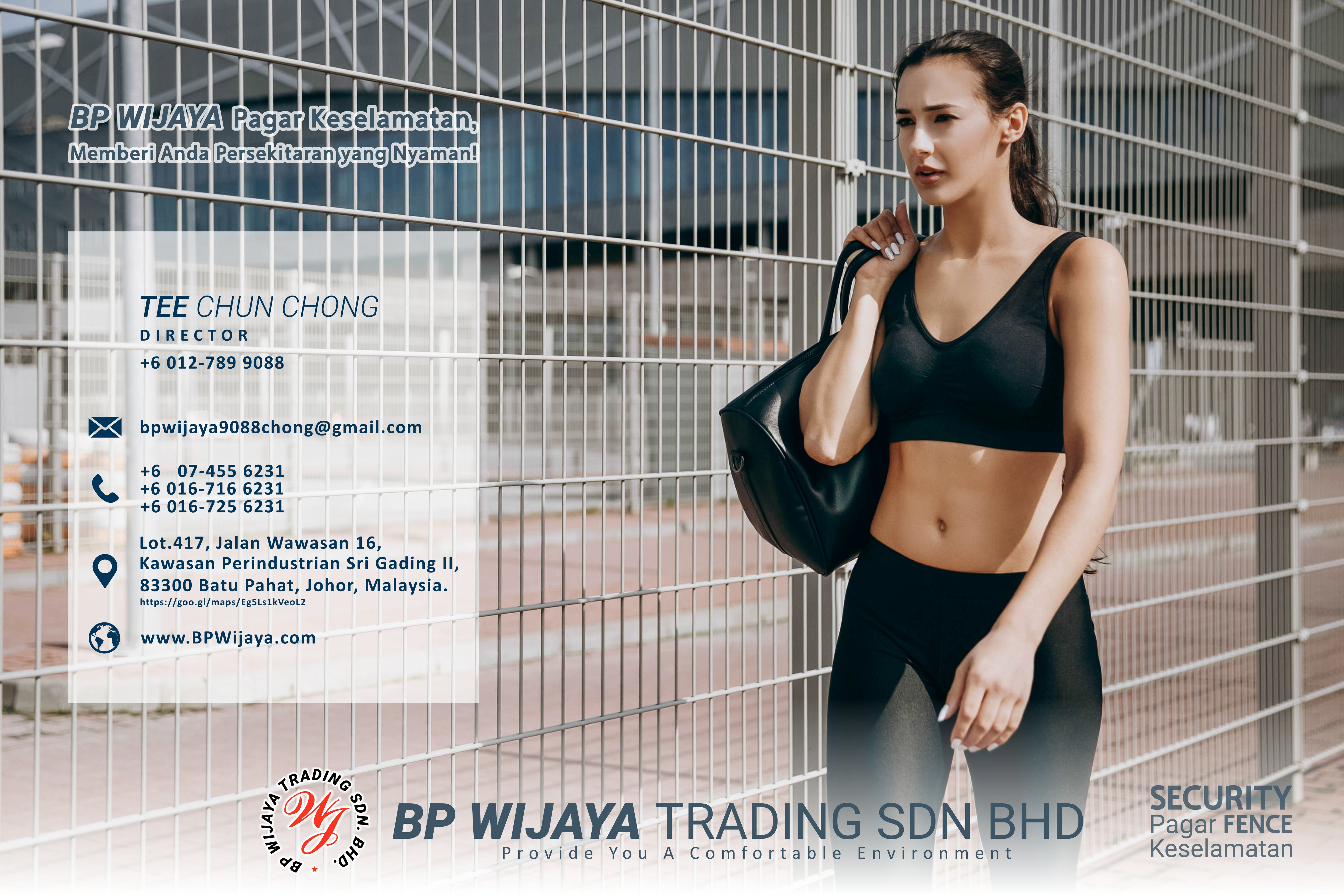 BP Wijaya Trading Sdn Bhd Fence Malaysia Selangor Kuala Lumpur manufacturer of safety fences building materials for housing construction site Security fencing factory fence house fence A01-006
