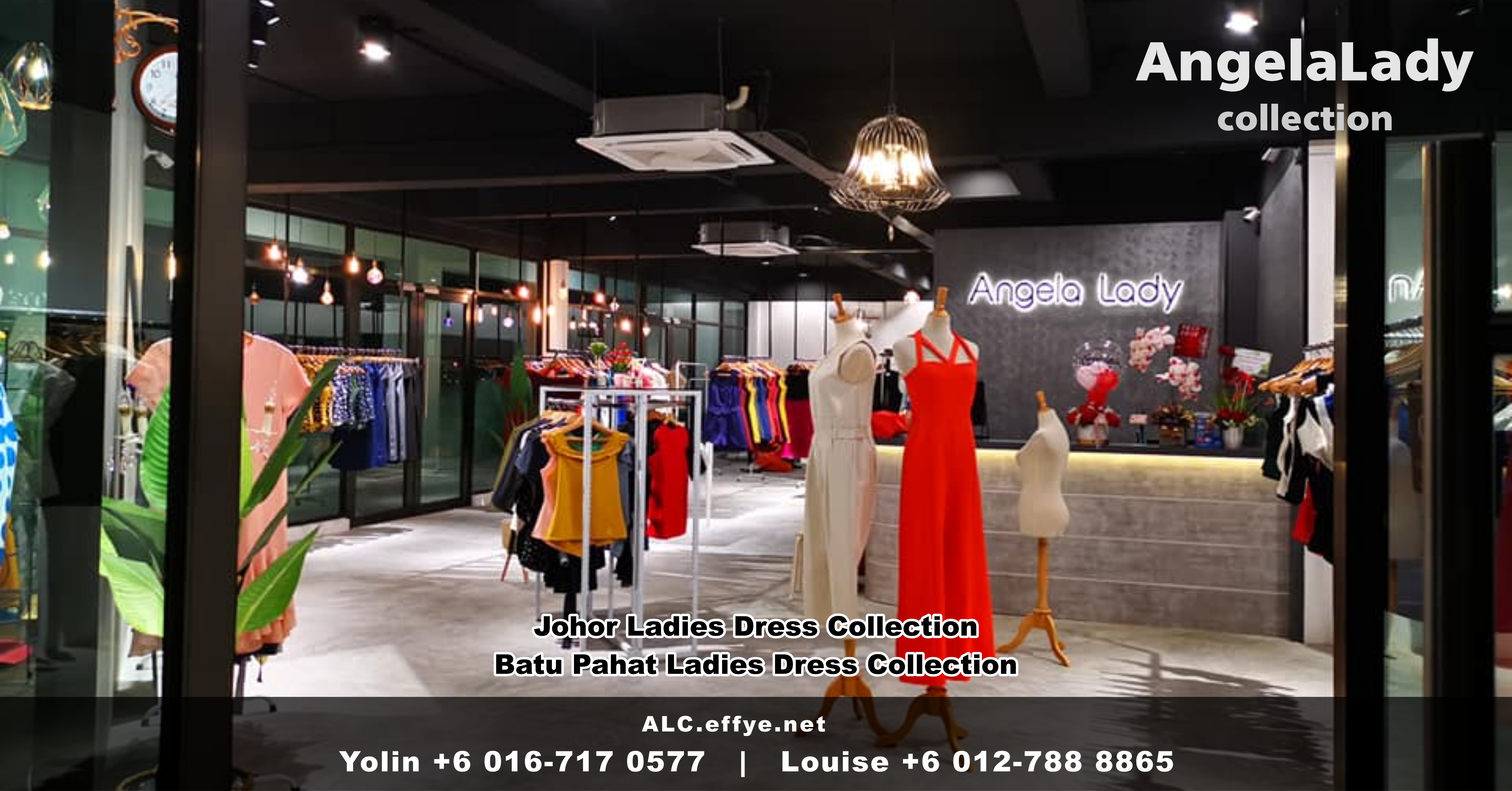 Angela Lady Collection – Shift to New Location – Johor Batu Pahat Dress Boutique