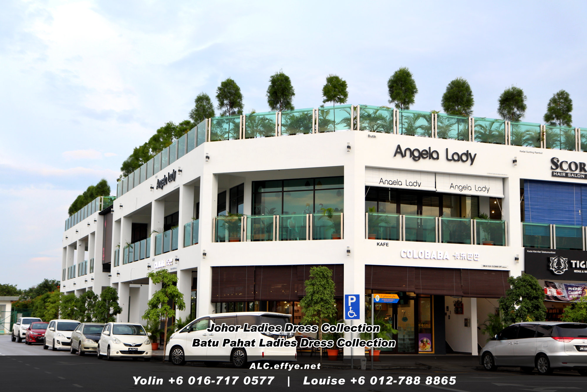 Johor Batu Pahat Ladies Dress Boutique Angela Lady Collection Dinner Dress Evening Gown Maxi Dress Evening Dress Gown Boutique Fashion Lady Apparel Clothes Jeans Skirt Pants Malaysia A03-005