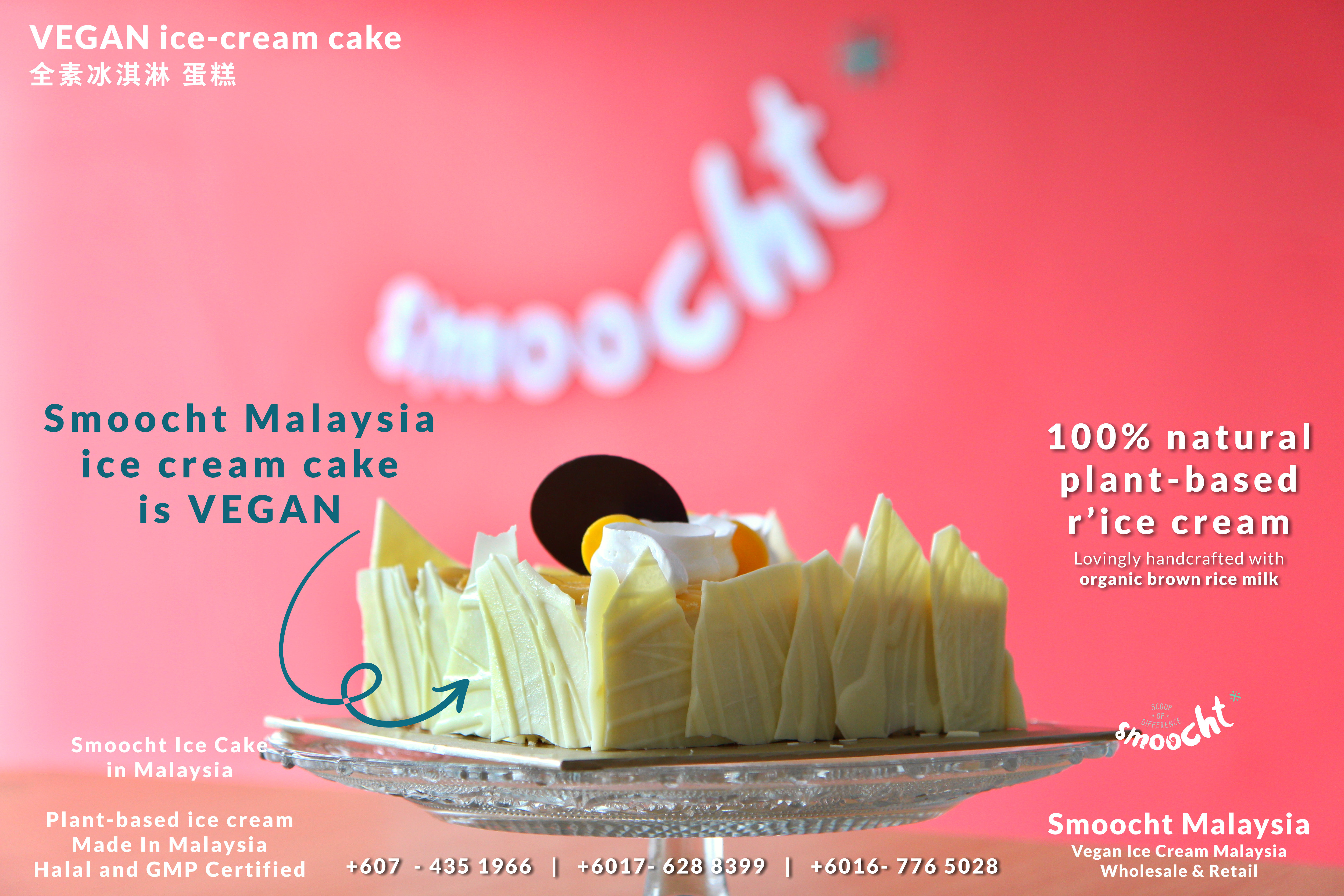 Smoocth Malaysia Vegan Ice Cream Malaysia at Batu Pahat Johor Malaysia Dessert Wholesale Ice Cream and Retail Ice Cream Plant-Based Products A02-002