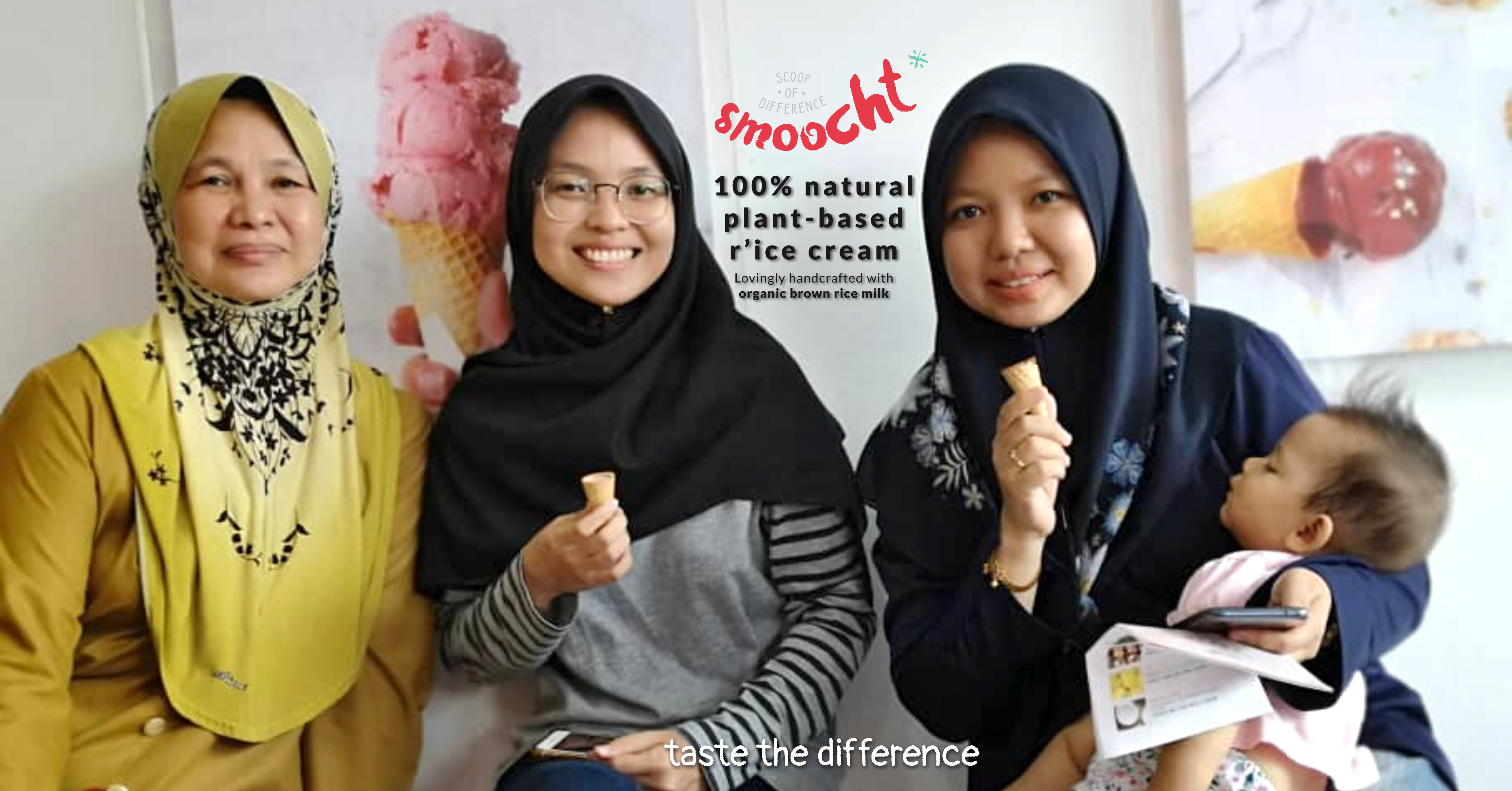 Taste The Difference – Vegan Ice Cream Malaysia at Batu Pahat, Johor, Malaysia.