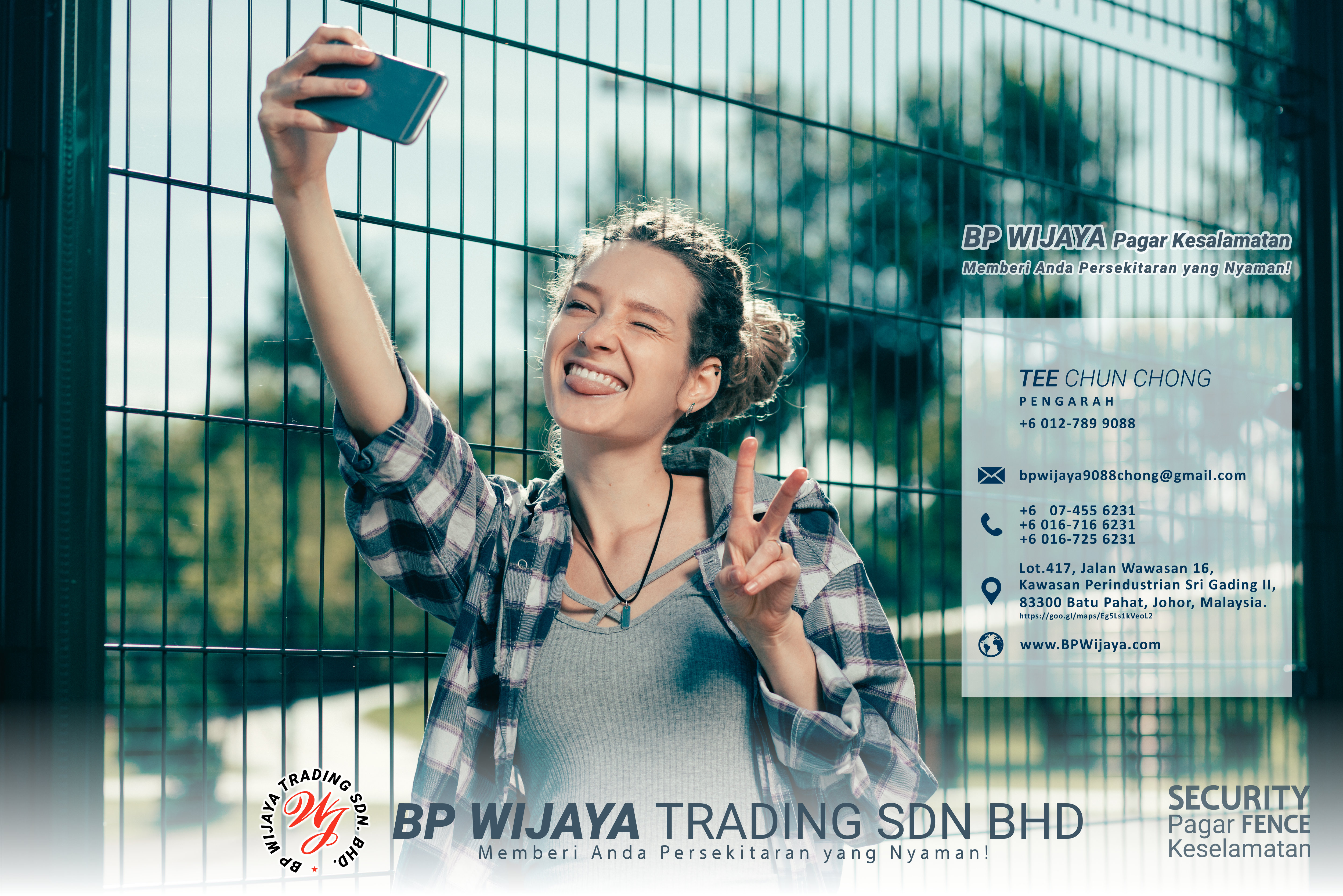 BP Wijaya Trading Sdn Bhd Pagar Malaysia Selangor Kuala Lumpur Pengeluar Pagar Keselamatan Pagar Taman Pagar Bangunan Pagar Kilang Pagar Rumah Bandar Pemborong Pagar Keselamatan A01-009