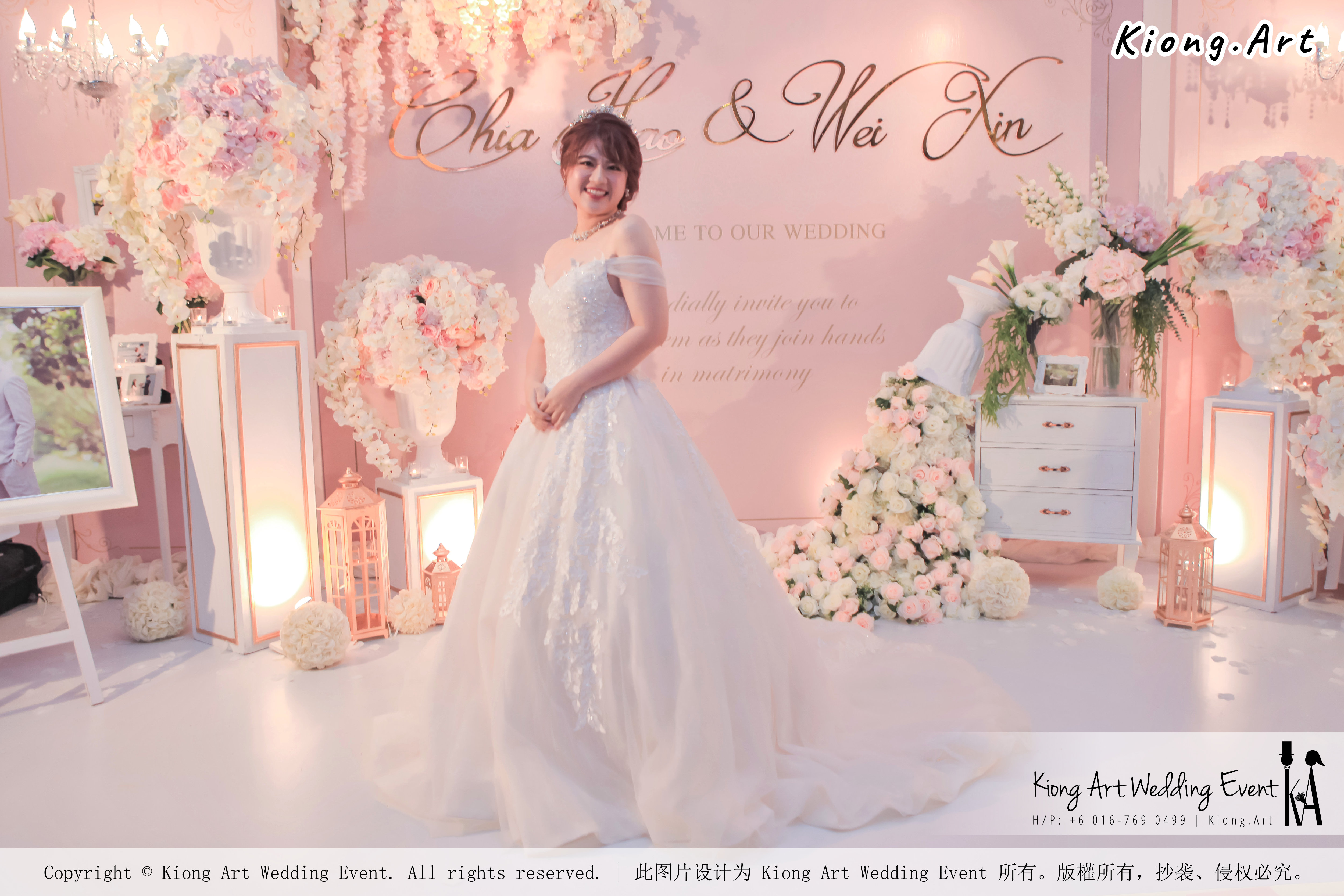 Malaysia Wed Kuala Lumpur Wedding Deco Decoration Kiong Art Wedding Deco Warm and Happy Wedding Theme Chia Hao and Wei Xin Sin Yang Restaurant Batu Pahat A15-A01-014