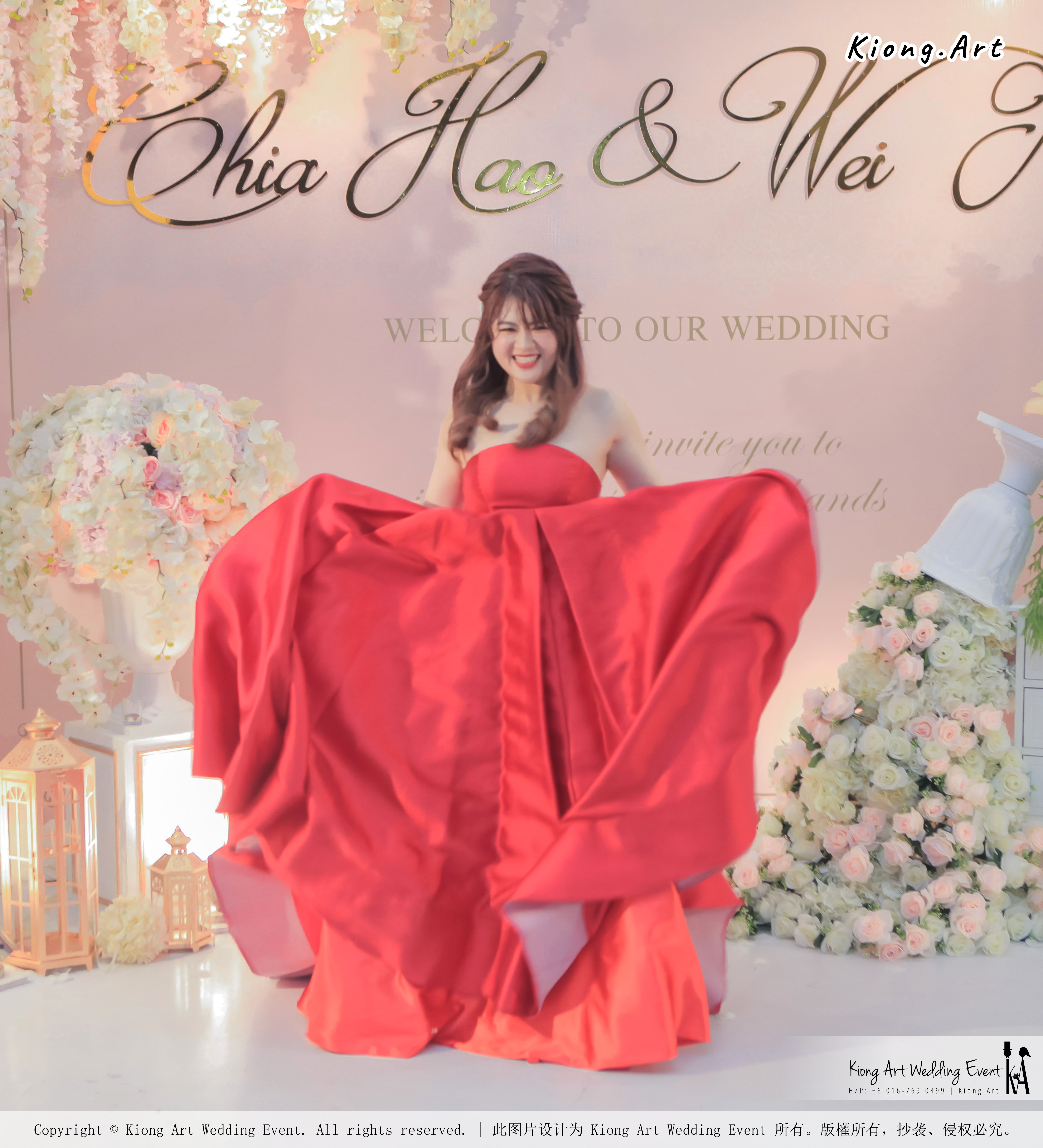 Malaysia Wed Kuala Lumpur Wedding Deco Decoration Kiong Art Wedding Deco Warm and Happy Wedding Theme Chia Hao and Wei Xin Sin Yang Restaurant Batu Pahat A15-A01-049