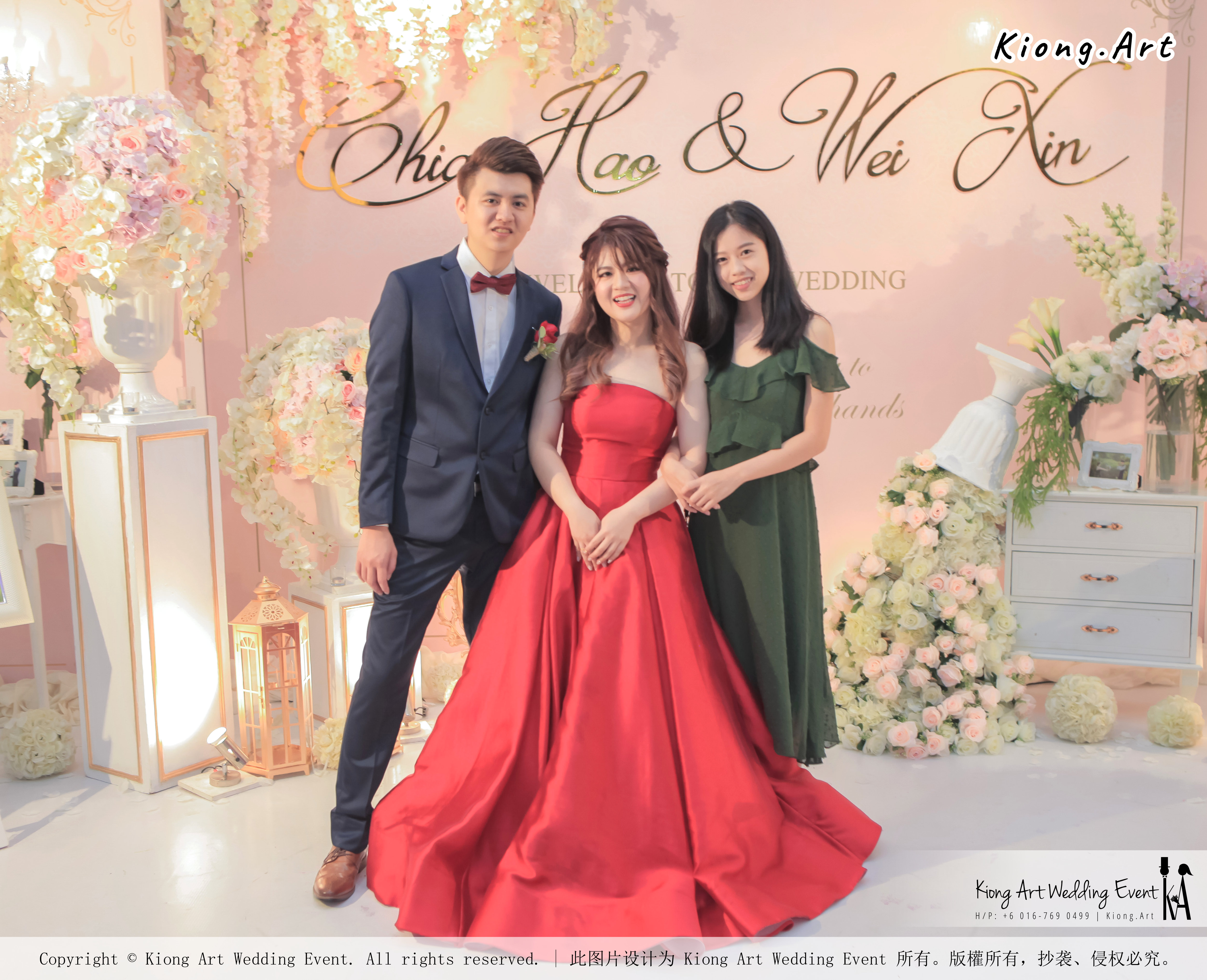 Malaysia Wed Kuala Lumpur Wedding Deco Decoration Kiong Art Wedding Deco Warm and Happy Wedding Theme Chia Hao and Wei Xin Sin Yang Restaurant Batu Pahat A15-A01-050