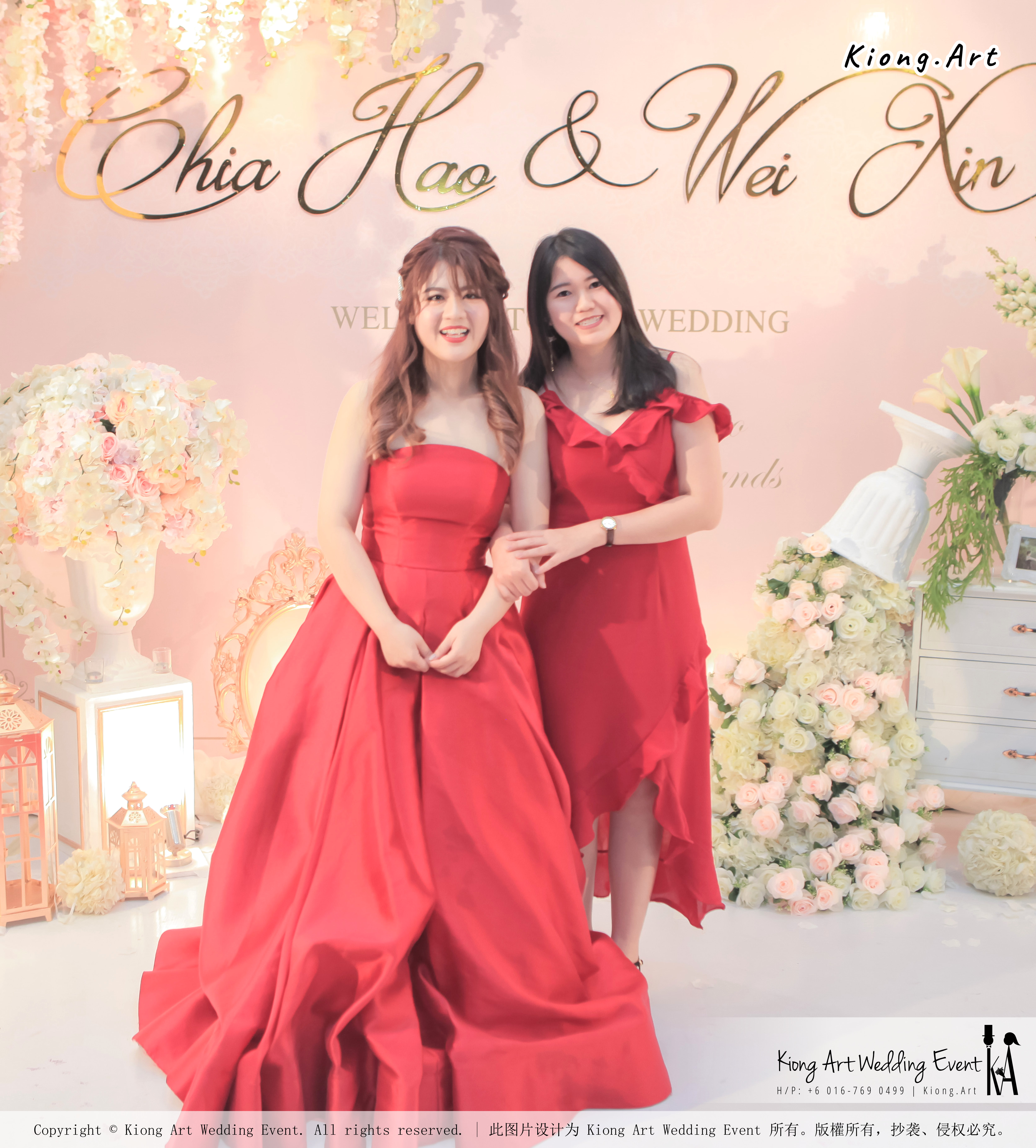 Malaysia Wed Kuala Lumpur Wedding Deco Decoration Kiong Art Wedding Deco Warm and Happy Wedding Theme Chia Hao and Wei Xin Sin Yang Restaurant Batu Pahat A15-A01-055