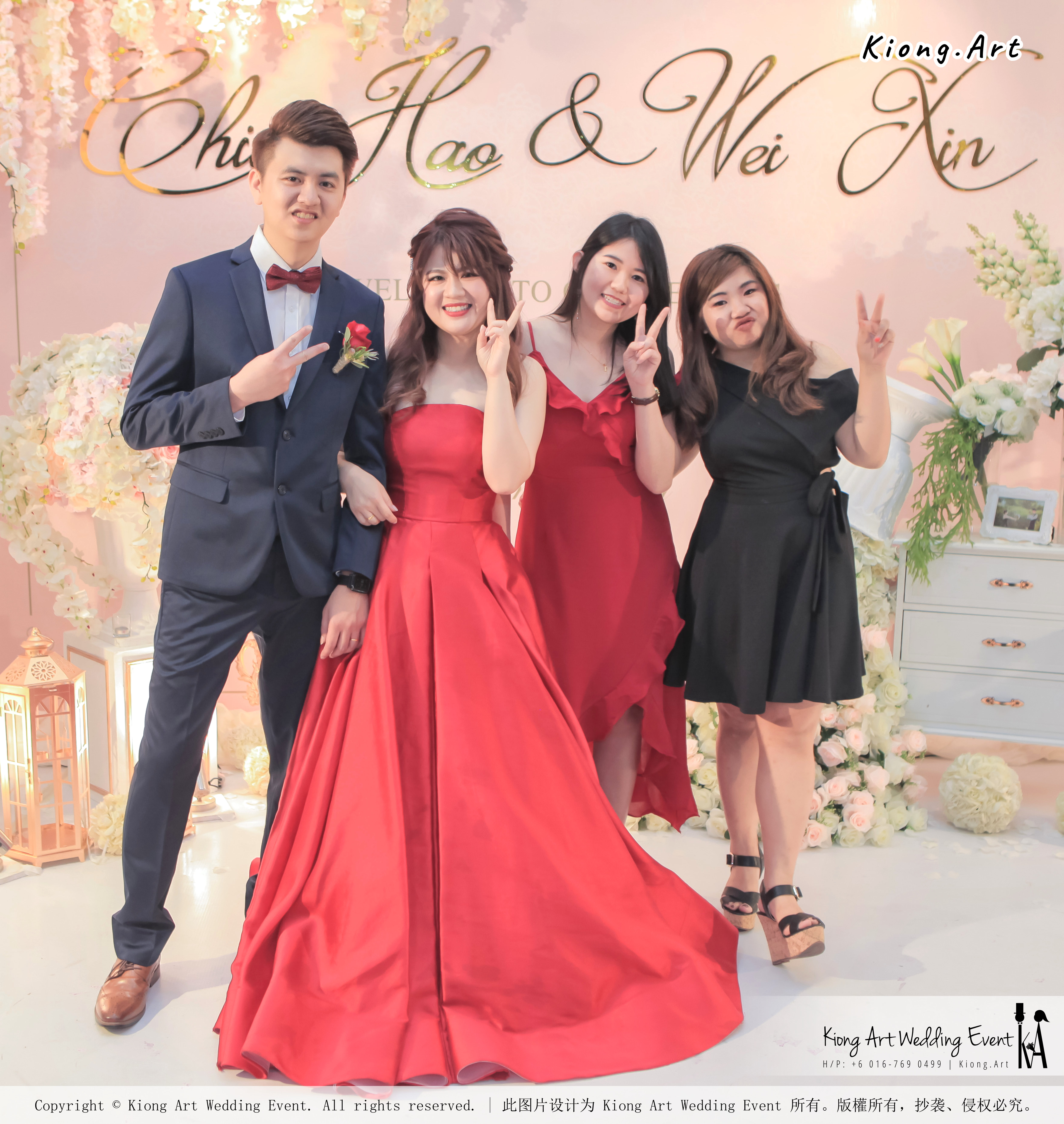 Malaysia Wed Kuala Lumpur Wedding Deco Decoration Kiong Art Wedding Deco Warm and Happy Wedding Theme Chia Hao and Wei Xin Sin Yang Restaurant Batu Pahat A15-A01-057