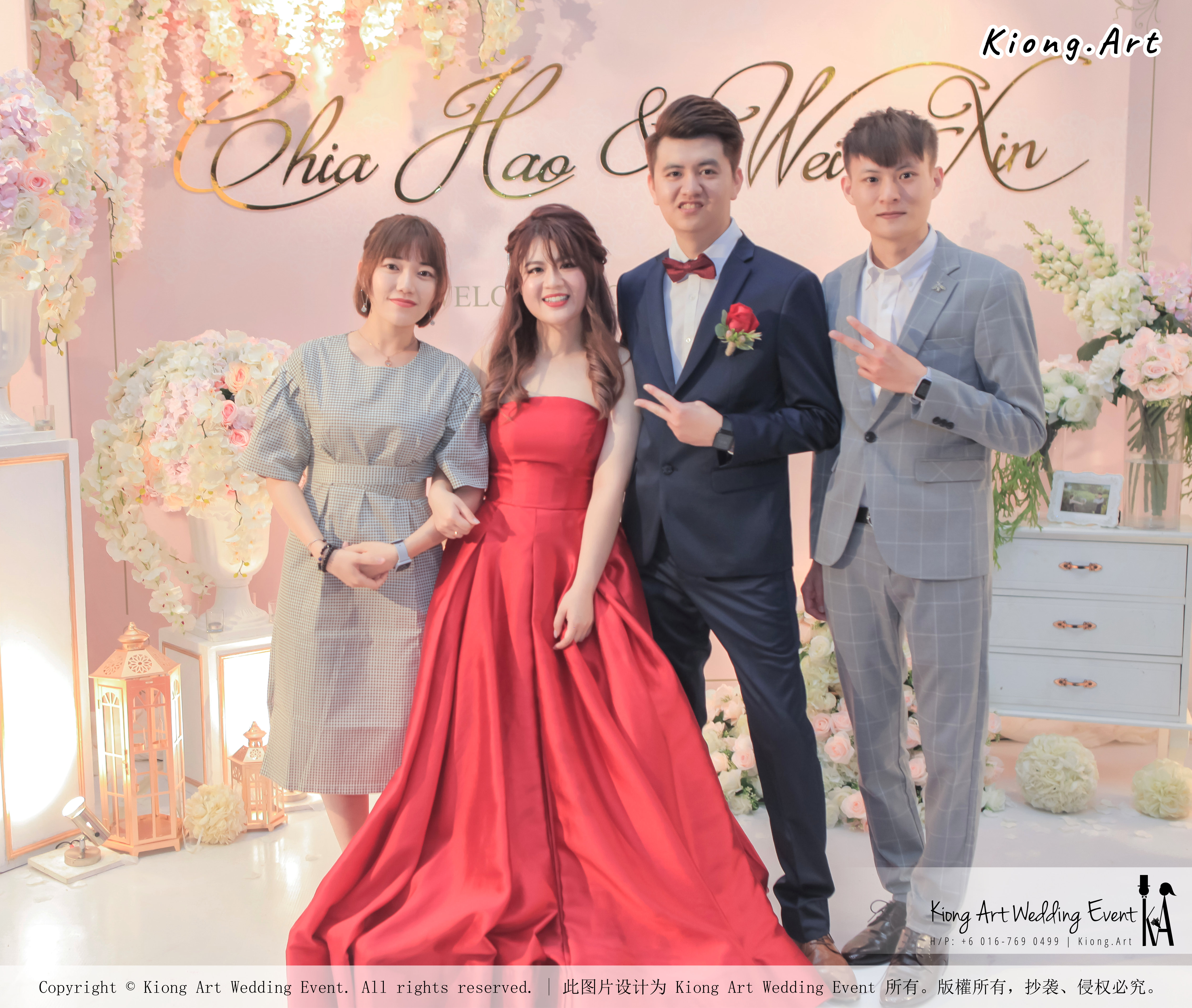 Malaysia Wed Kuala Lumpur Wedding Deco Decoration Kiong Art Wedding Deco Warm and Happy Wedding Theme Chia Hao and Wei Xin Sin Yang Restaurant Batu Pahat A15-A01-058