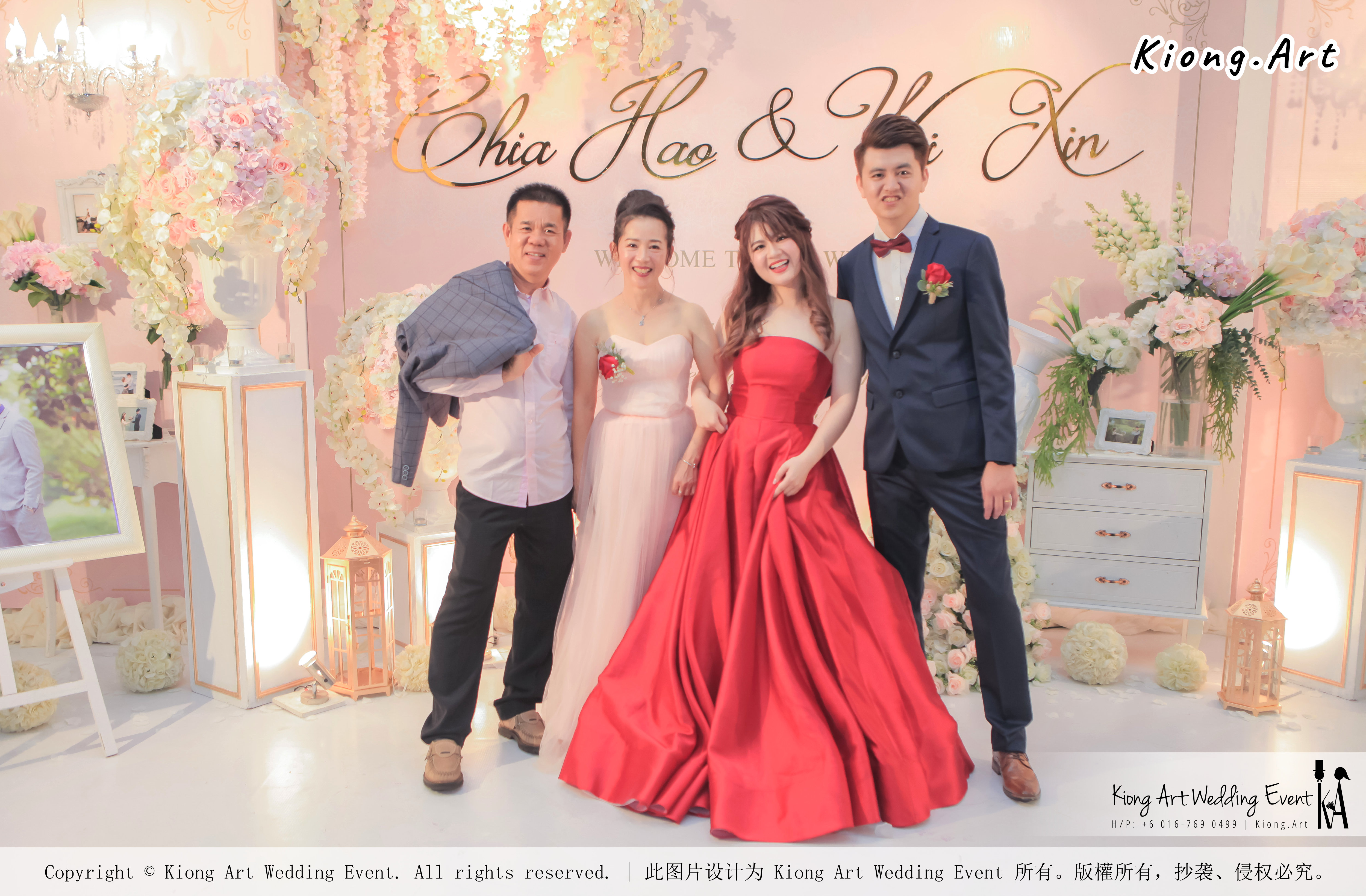 Malaysia Wed Kuala Lumpur Wedding Deco Decoration Kiong Art Wedding Deco Warm and Happy Wedding Theme Chia Hao and Wei Xin Sin Yang Restaurant Batu Pahat A15-A01-067