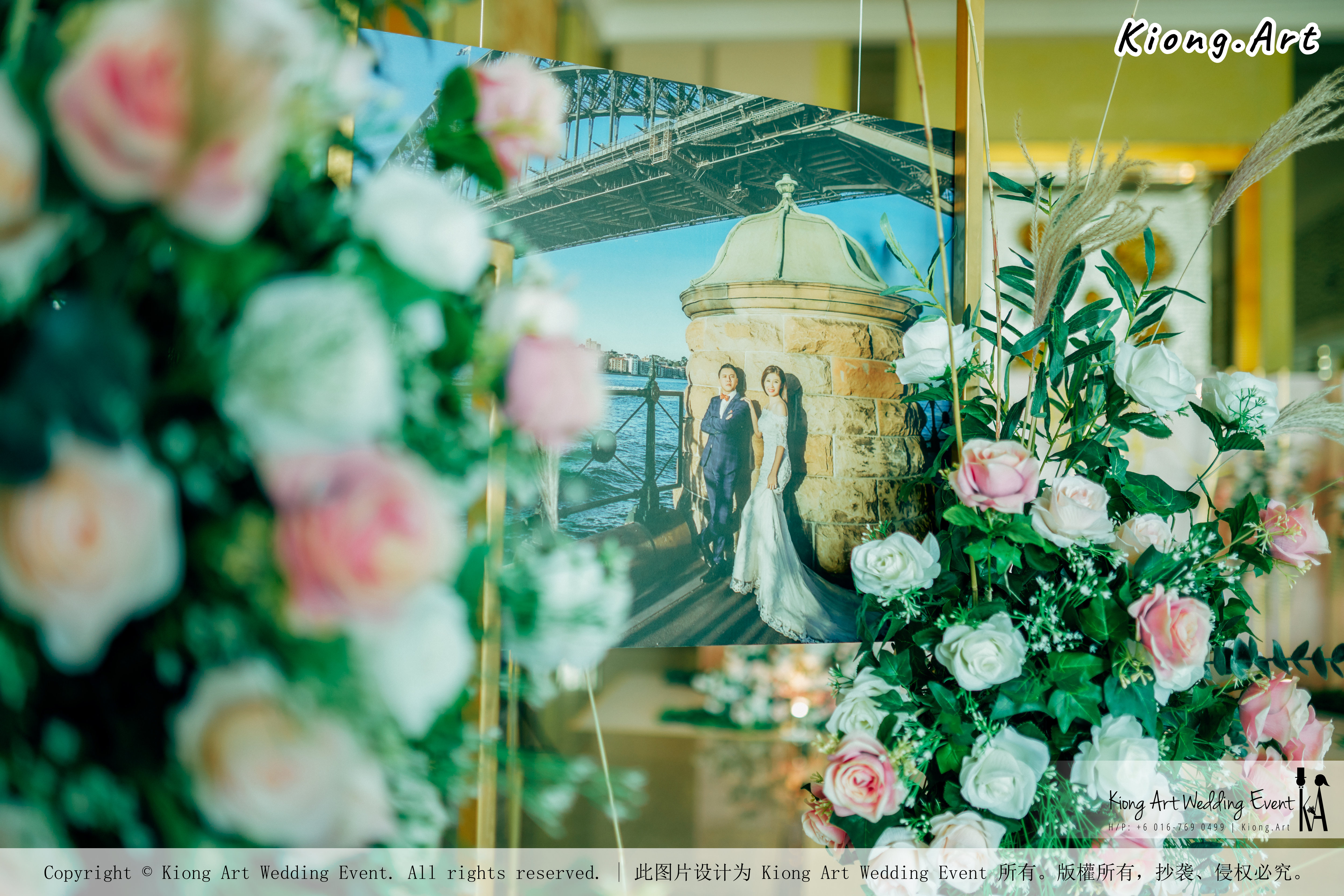 Kuala Lumpur Wedding Event Deco Wedding Planner Kiong Art Wedding Event 吉隆坡一站式婚礼策划布置 Klang Commercial Convention Centre KCCC 巴生皇城商务会展中心 A01-009