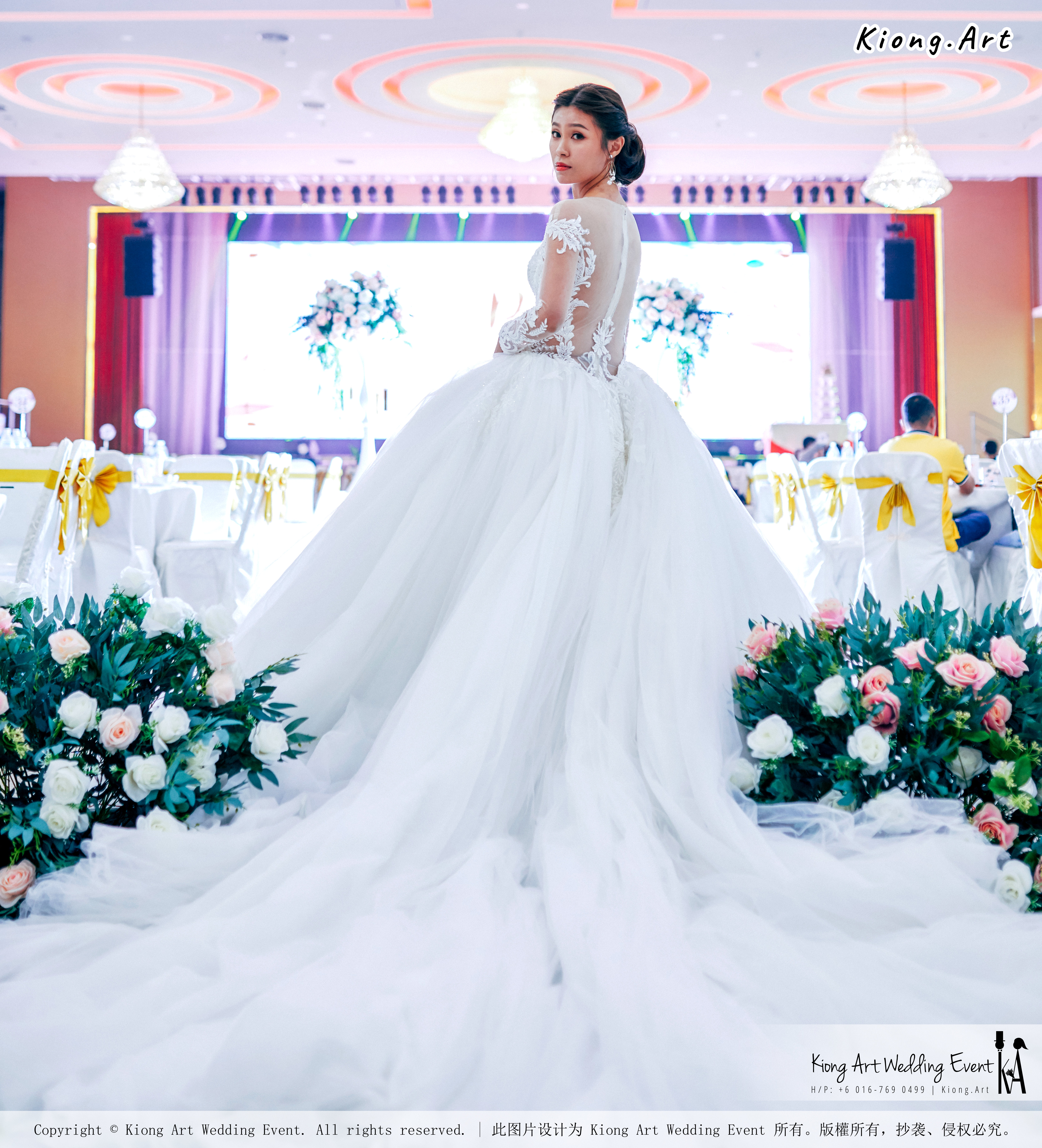 Kuala Lumpur Wedding Event Deco Wedding Planner Kiong Art Wedding Event 吉隆坡一站式婚礼策划布置 Klang Commercial Convention Centre KCCC 巴生皇城商务会展中心 F01-005