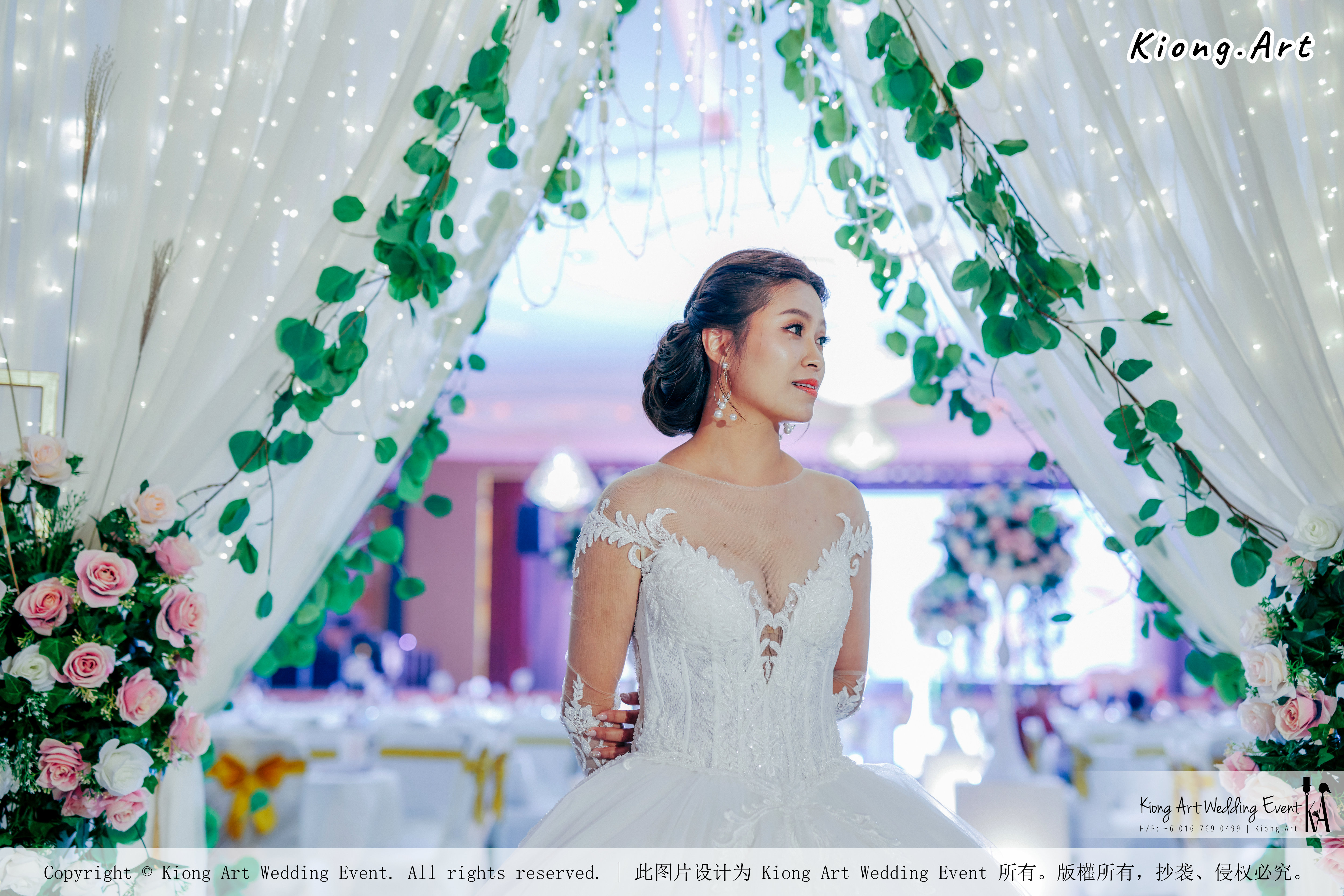 Kuala Lumpur Wedding Event Deco Wedding Planner Kiong Art Wedding Event 吉隆坡一站式婚礼策划布置 Klang Commercial Convention Centre KCCC 巴生皇城商务会展中心 F01-009