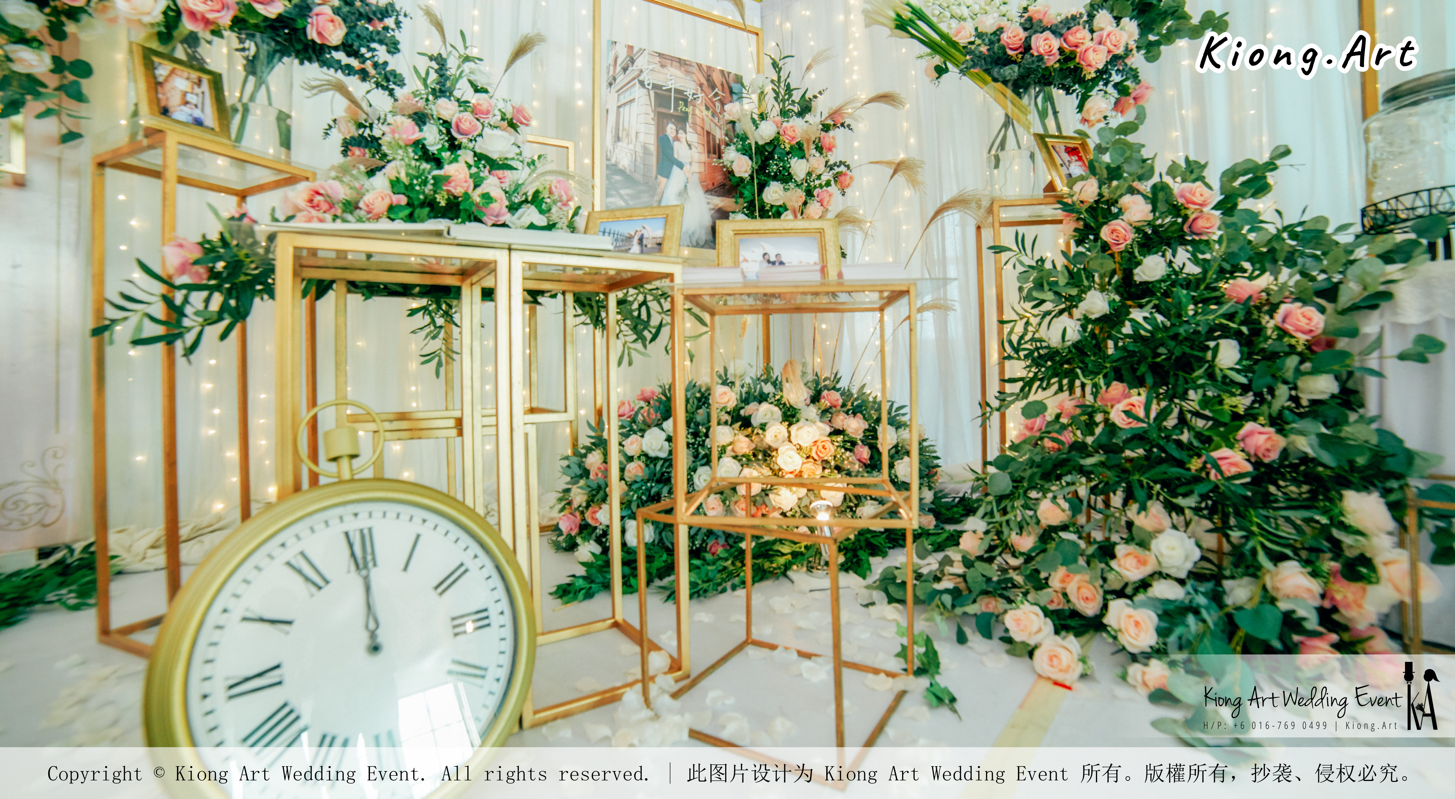 Kuala Lumpur Wedding Event Deco Wedding Planner Kiong Art Wedding Event 吉隆坡一站式婚礼策划布置 Klang Commercial Convention Centre KCCC 巴生皇城商务会展中心 A01-019