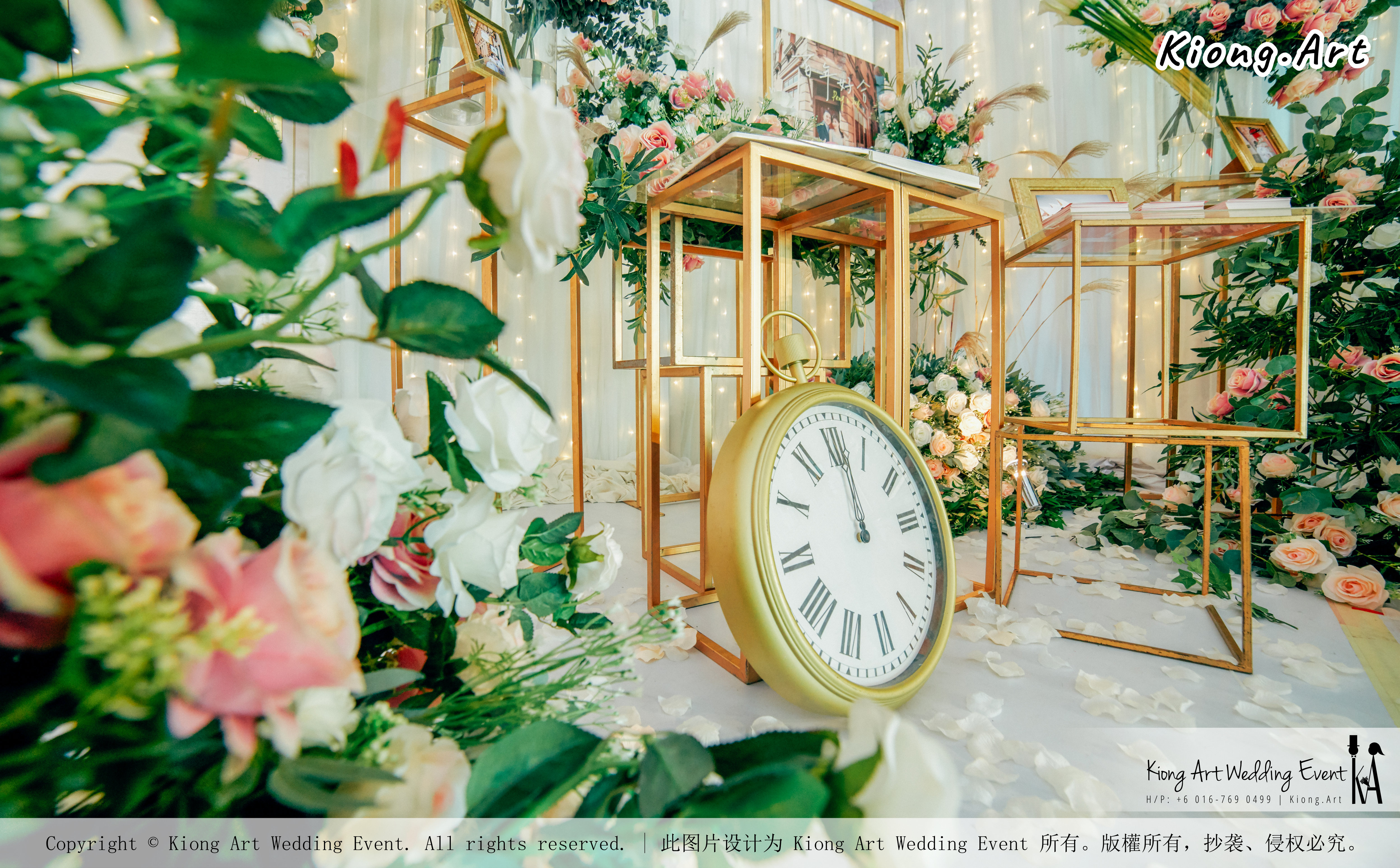 Kuala Lumpur Wedding Event Deco Wedding Planner Kiong Art Wedding Event 吉隆坡一站式婚礼策划布置 Klang Commercial Convention Centre KCCC 巴生皇城商务会展中心 A01-020