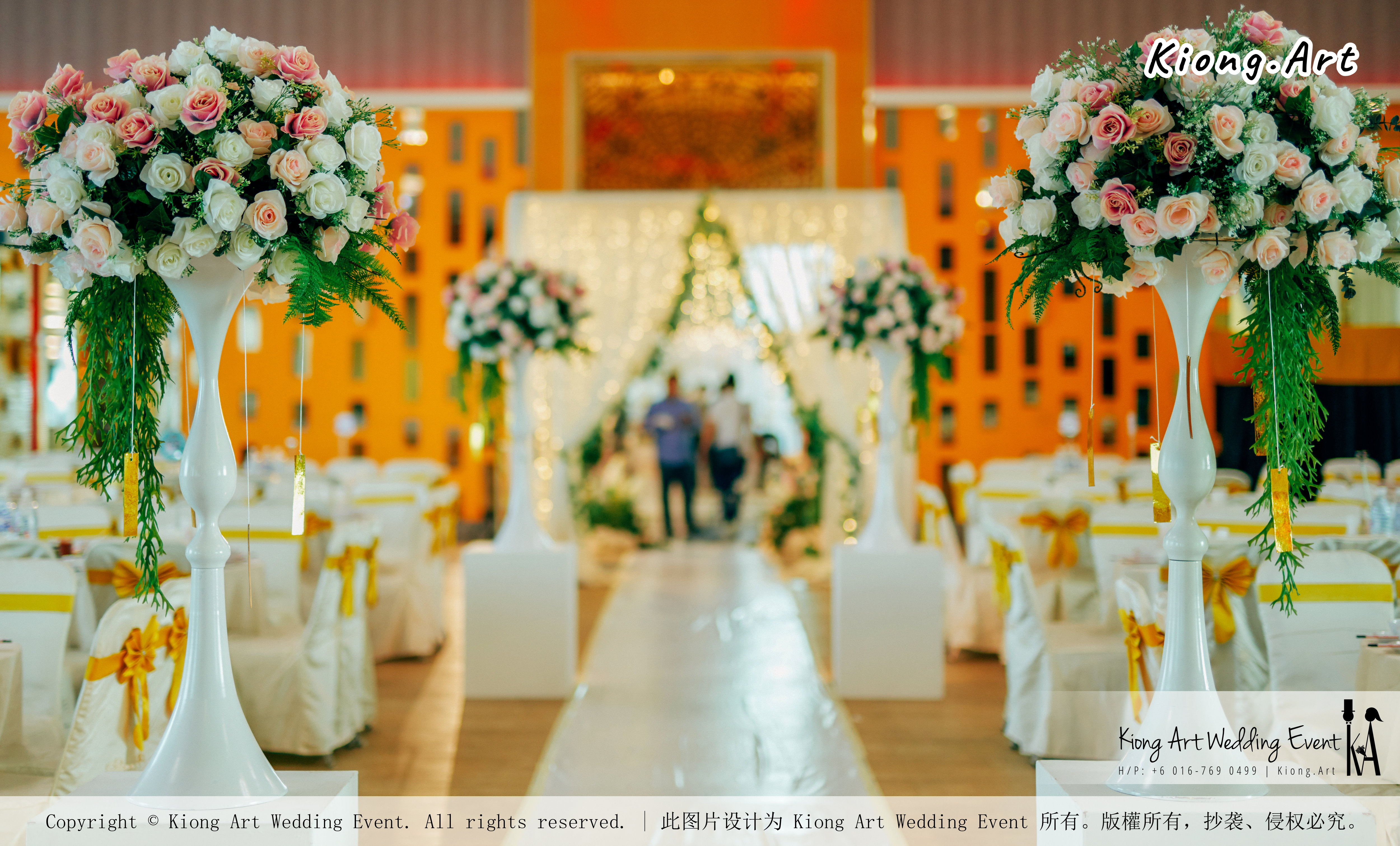 Kuala Lumpur Wedding Event Deco Wedding Planner Kiong Art Wedding Event 吉隆坡一站式婚礼策划布置 Klang Commercial Convention Centre KCCC 巴生皇城商务会展中心 B01-007