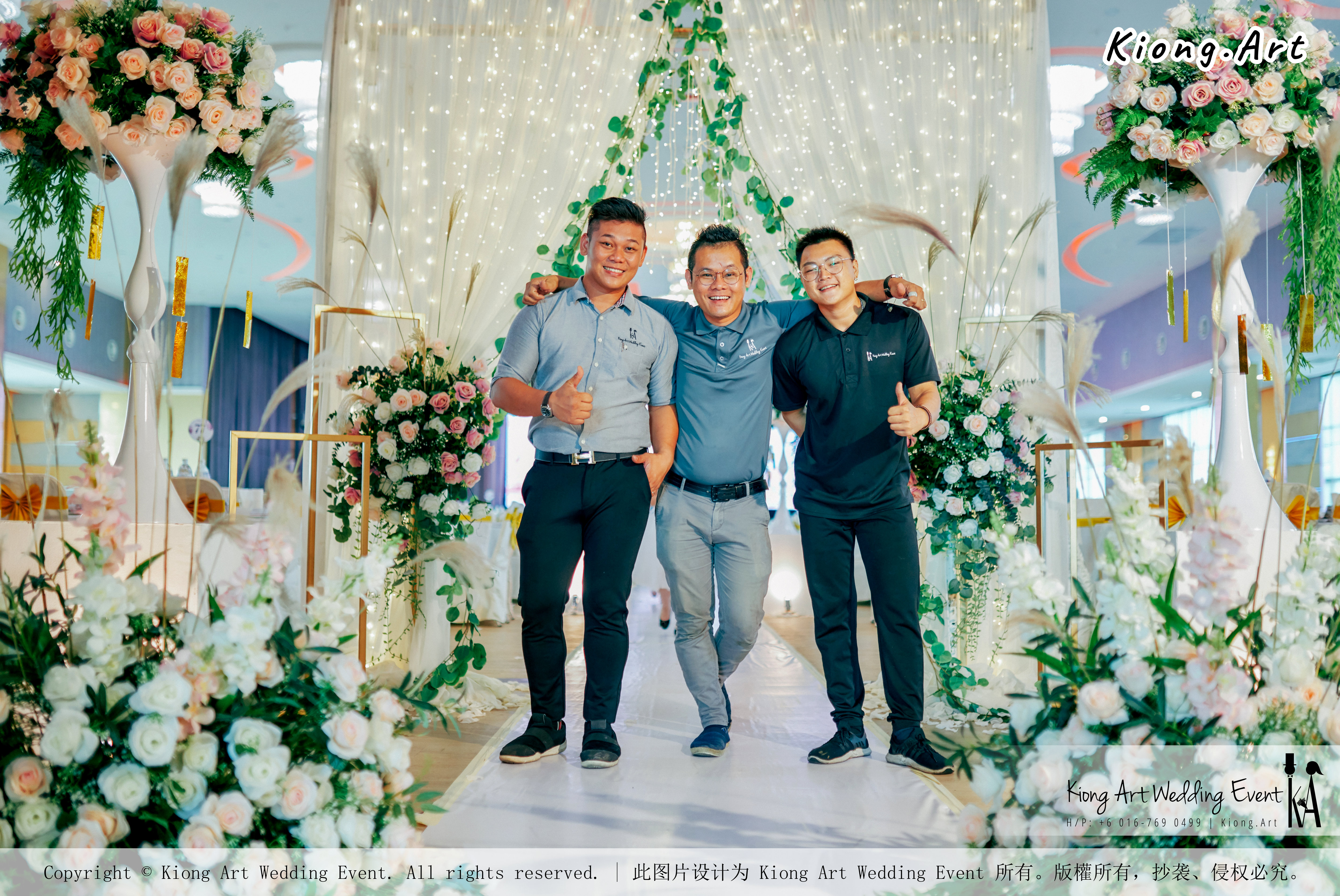 Kuala Lumpur Wedding Event Deco Wedding Planner Kiong Art Wedding Event 吉隆坡一站式婚礼策划布置 Klang Commercial Convention Centre KCCC 巴生皇城商务会展中心 C01-015