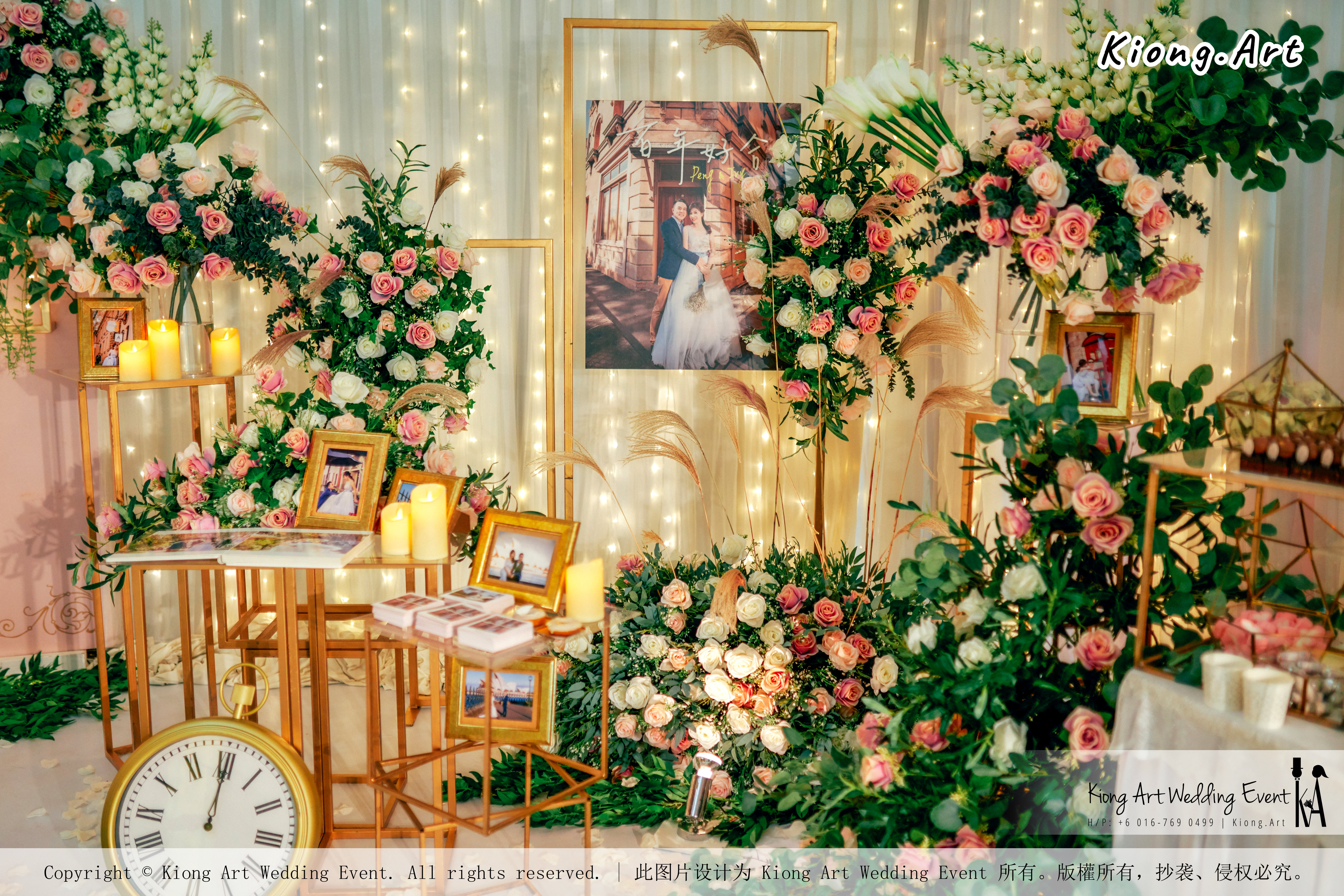 Kuala Lumpur Wedding Event Deco Wedding Planner Kiong Art Wedding Event 吉隆坡一站式婚礼策划布置 Klang Commercial Convention Centre KCCC 巴生皇城商务会展中心 D01-008