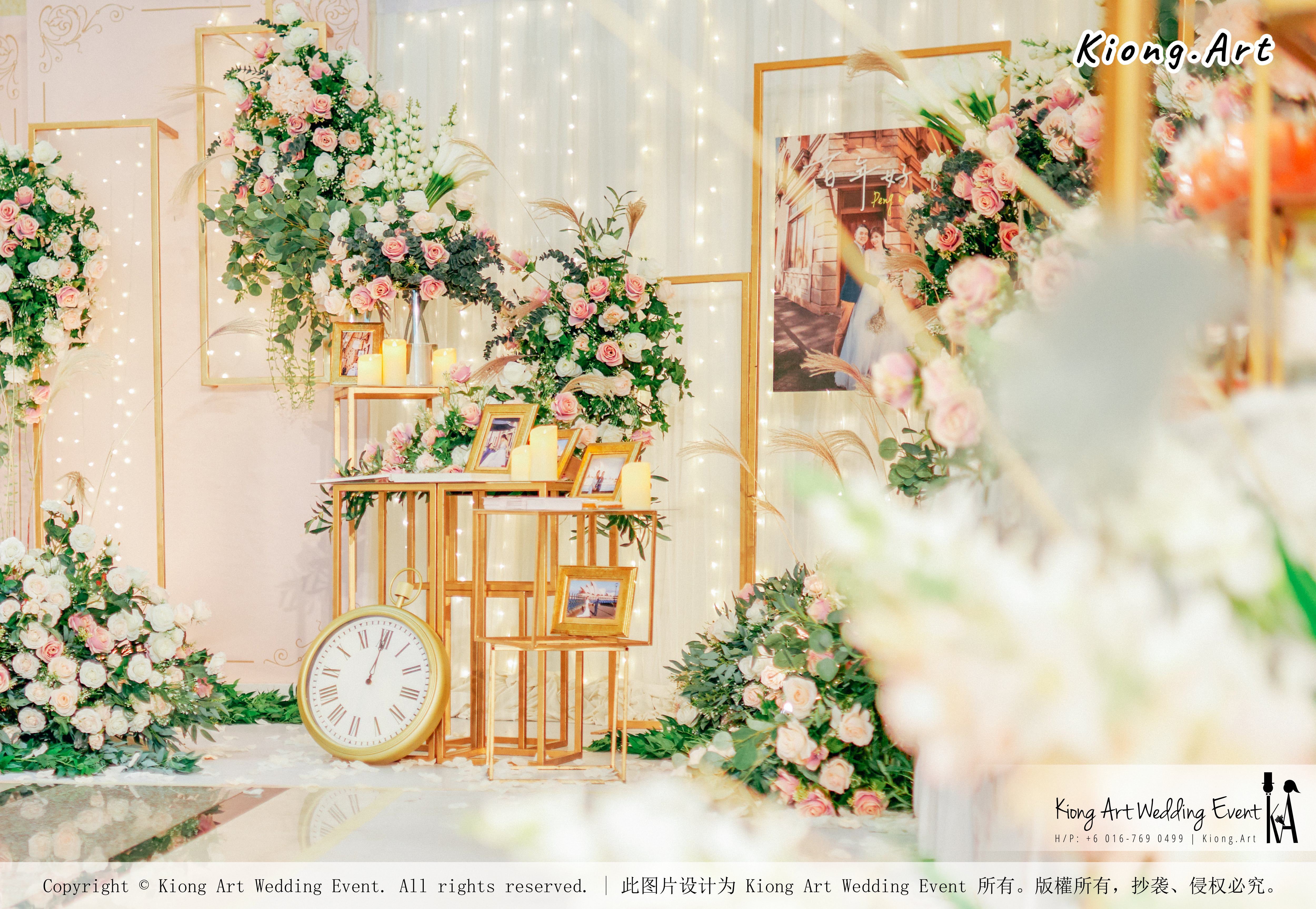 Kuala Lumpur Wedding Event Deco Wedding Planner Kiong Art Wedding Event 吉隆坡一站式婚礼策划布置 Klang Commercial Convention Centre KCCC 巴生皇城商务会展中心 D01-014